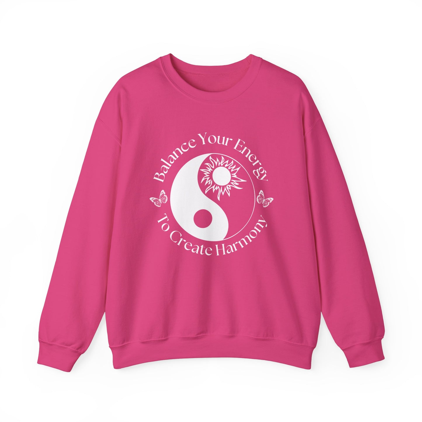 Balance Your Energy | Yin & Yang Crewneck
