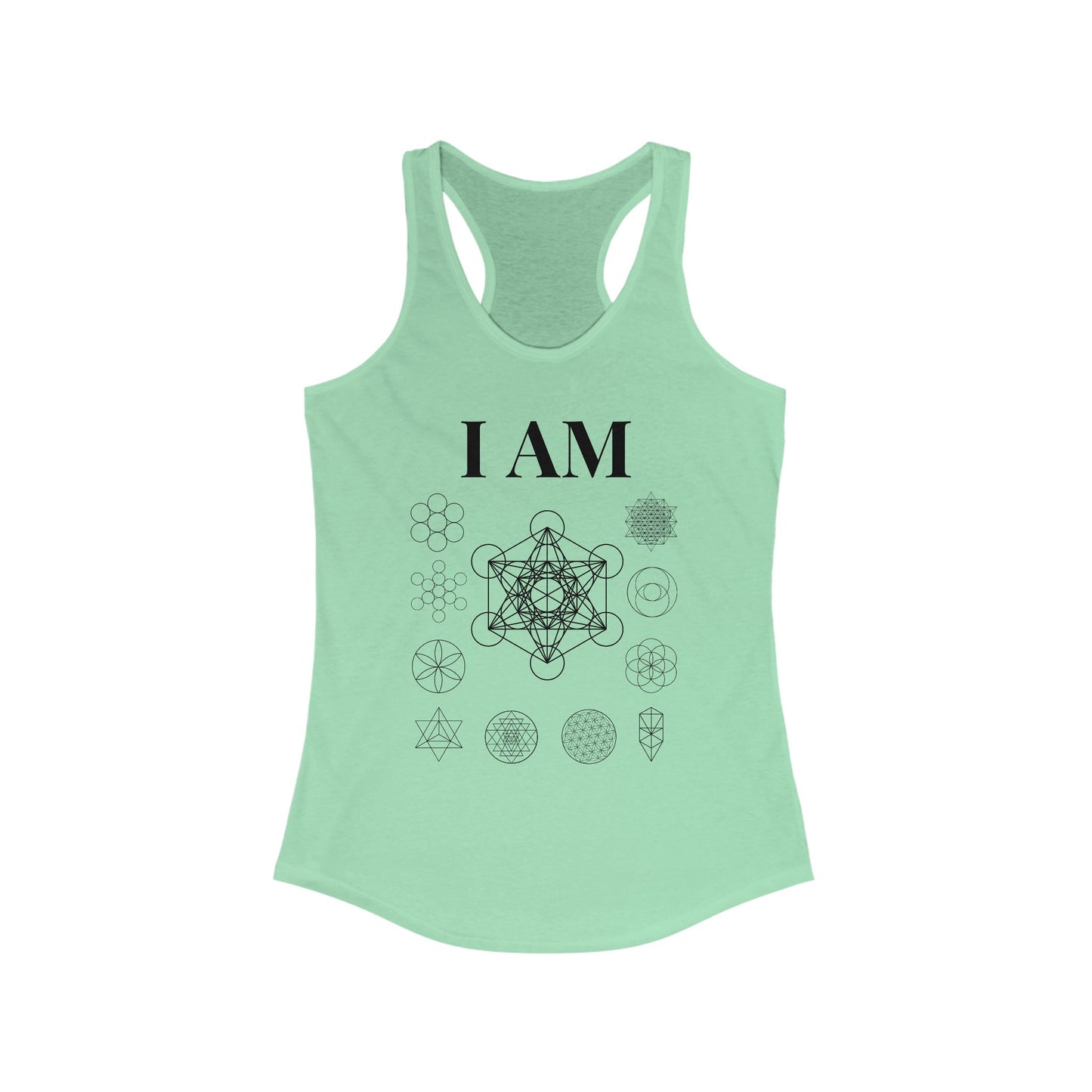 I AM Sacred Geometry Tank Top