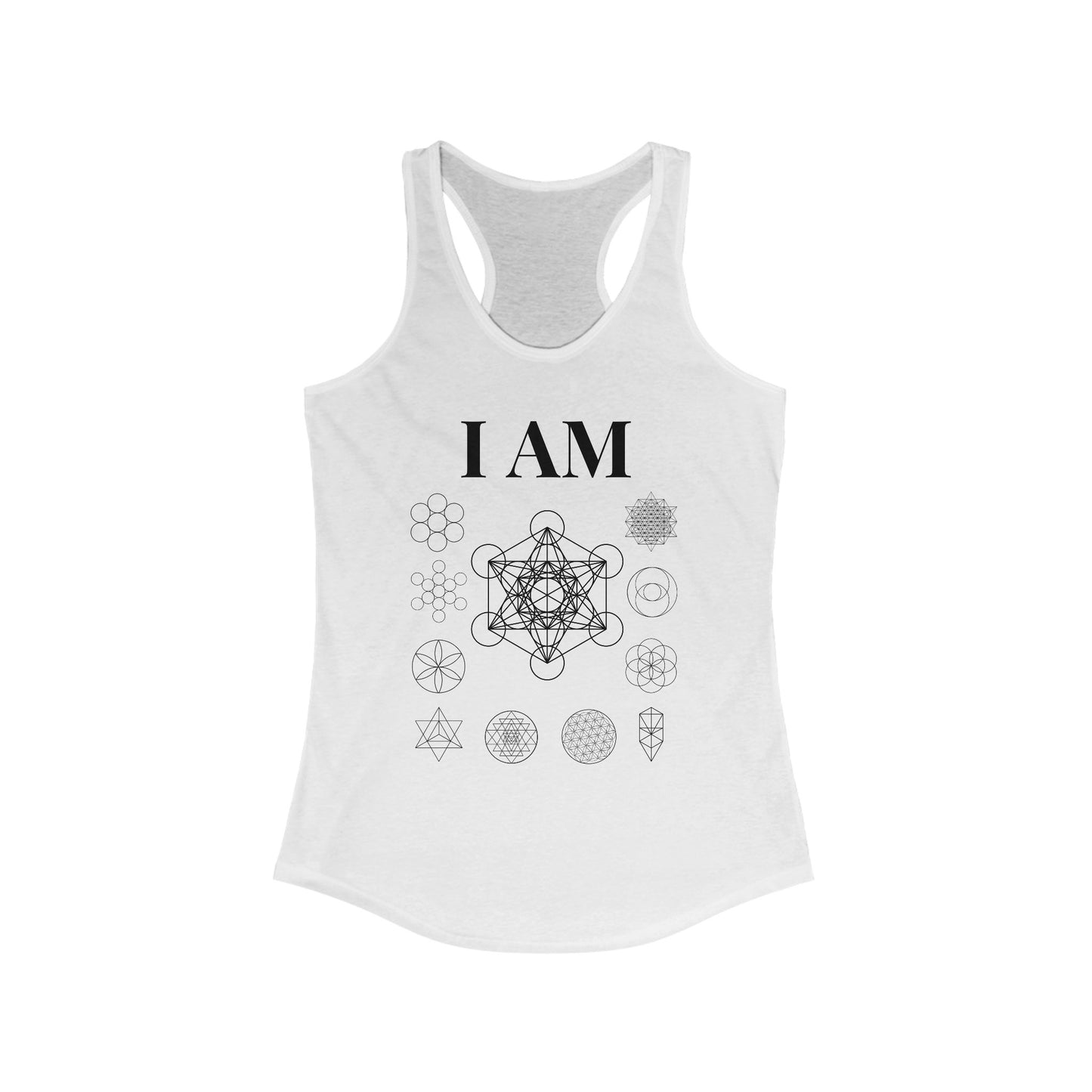 I AM Sacred Geometry Tank Top