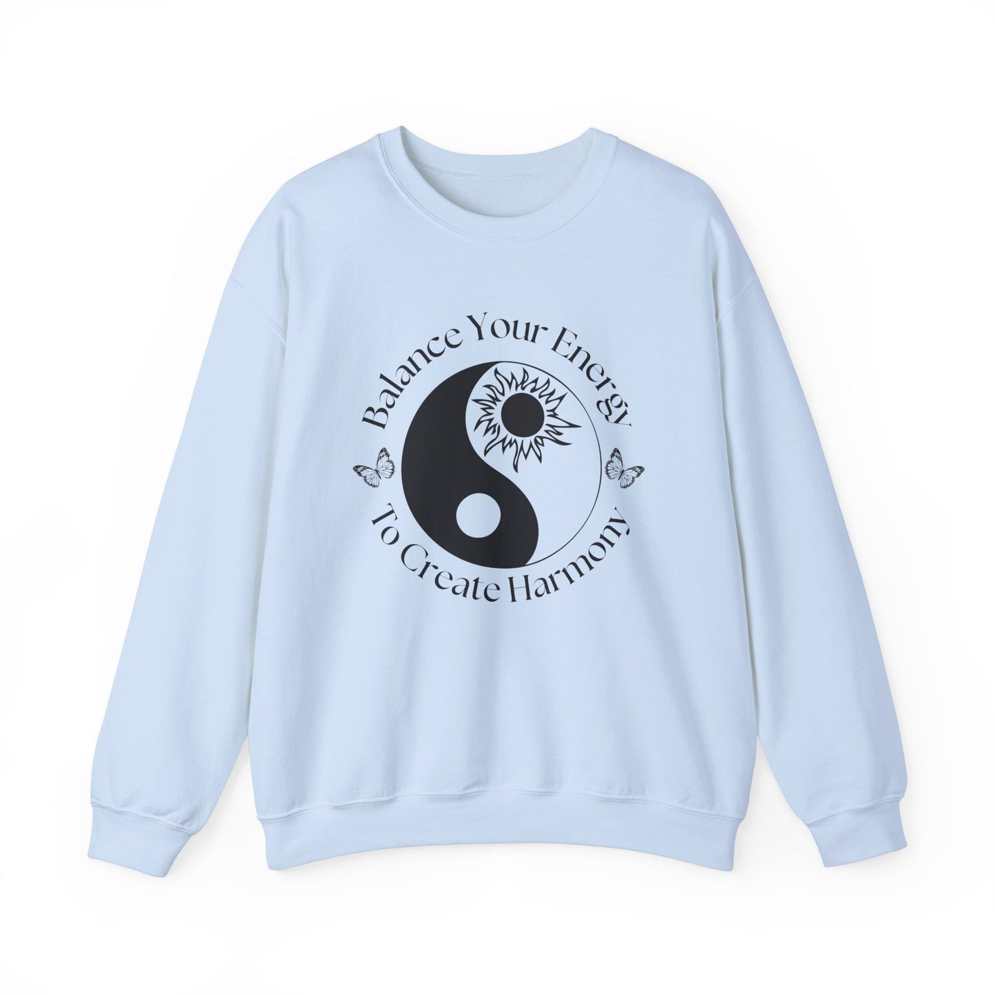 Balance Your Energy | Yin & Yang Crewneck