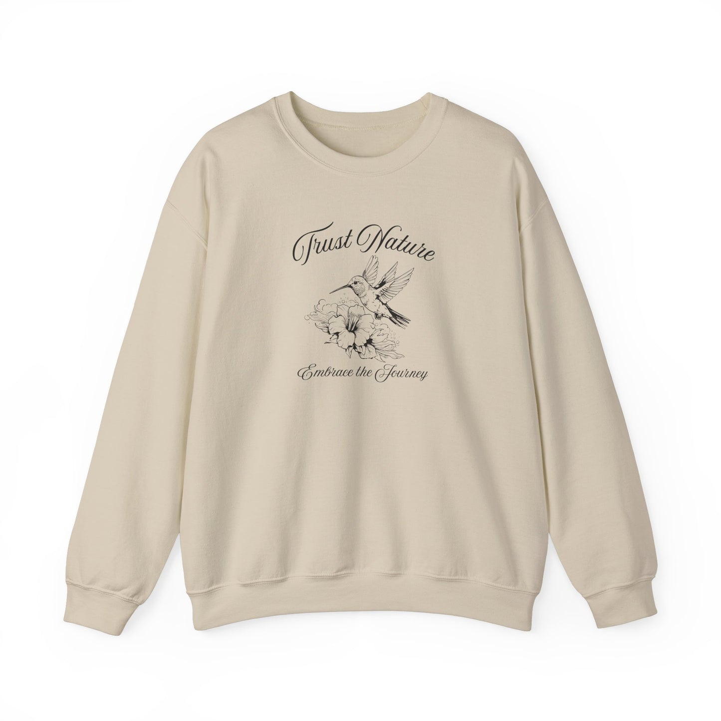 Trust Nature Hummingbird Crewneck