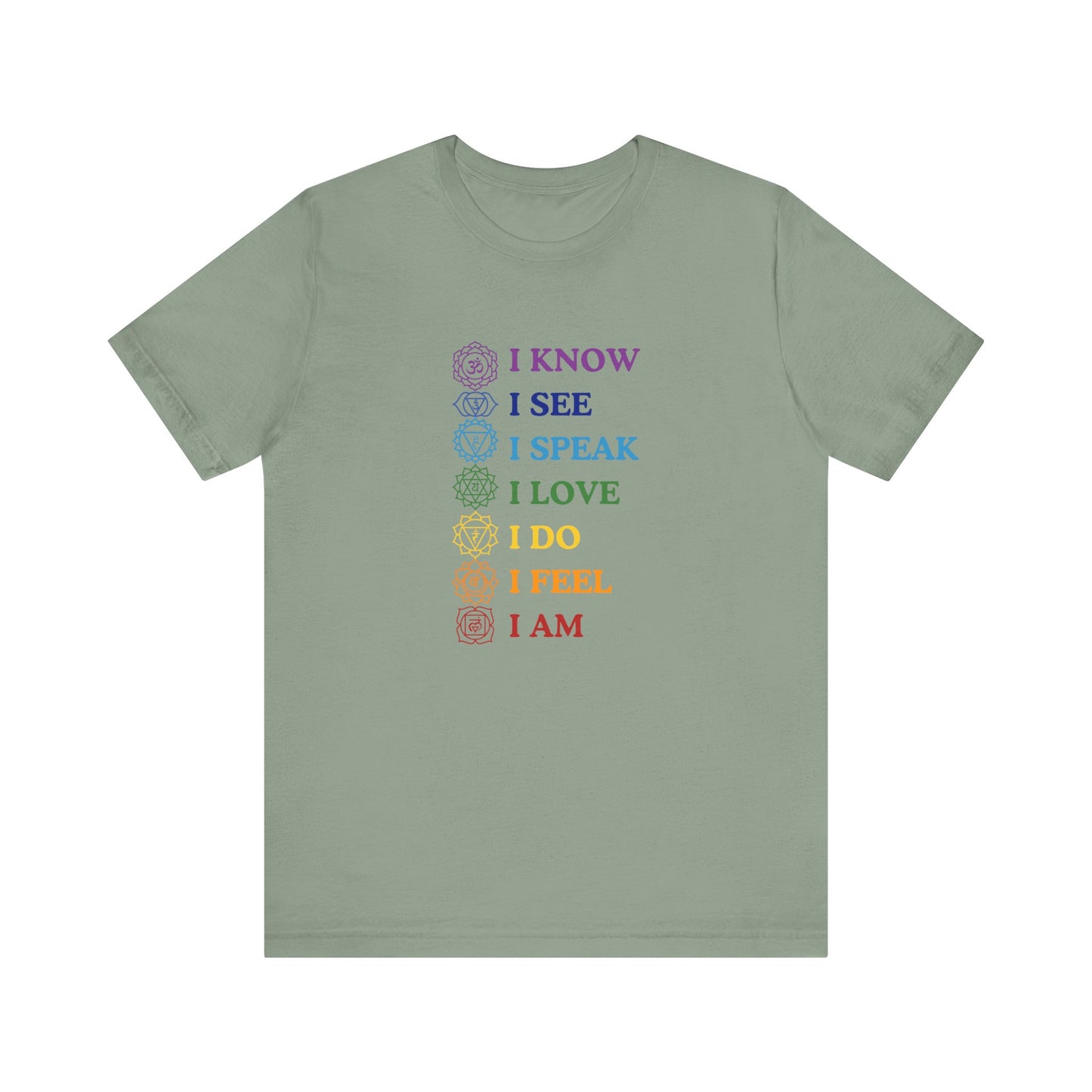 Chakra Affirmations T-Shirt