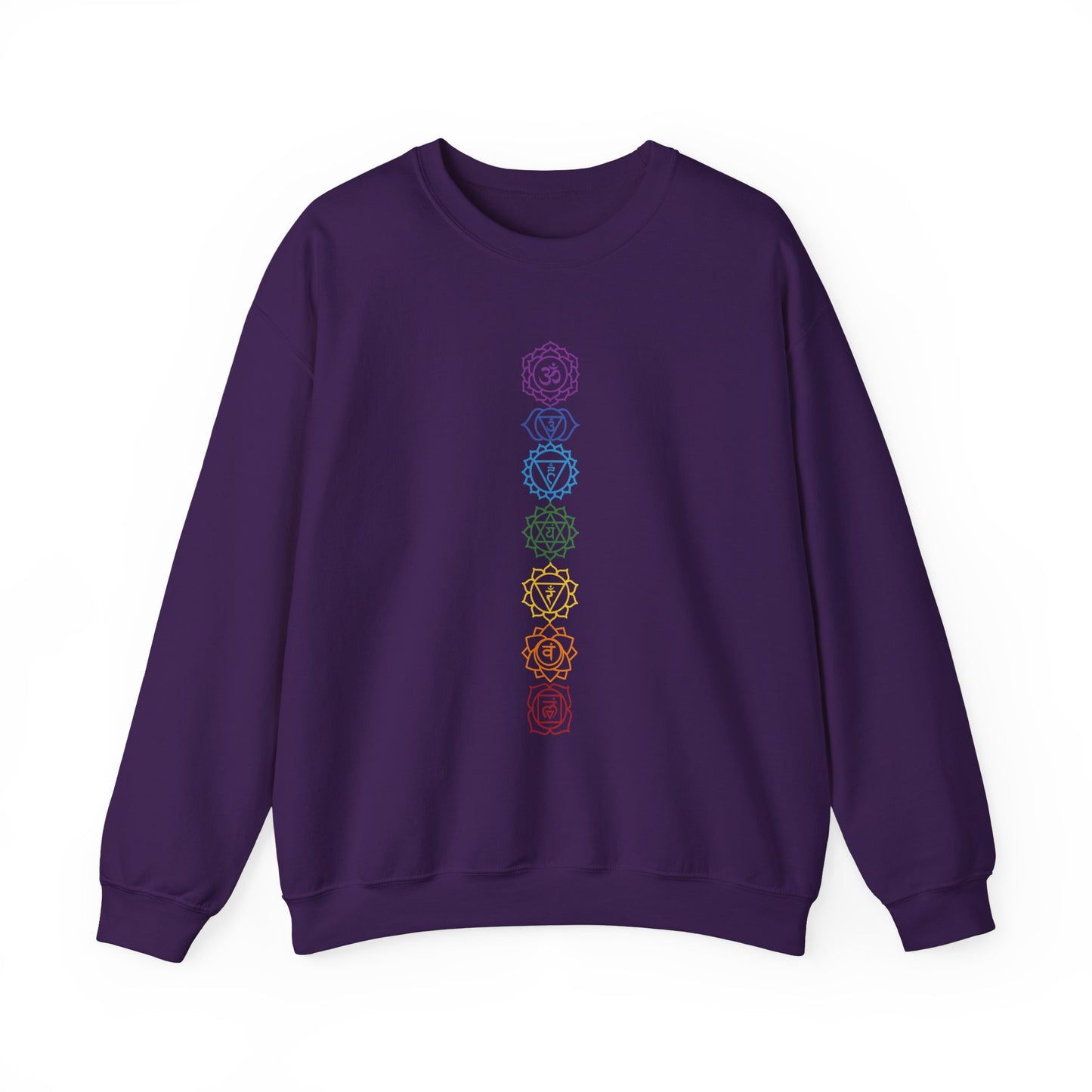 Seven Chakras Crewneck