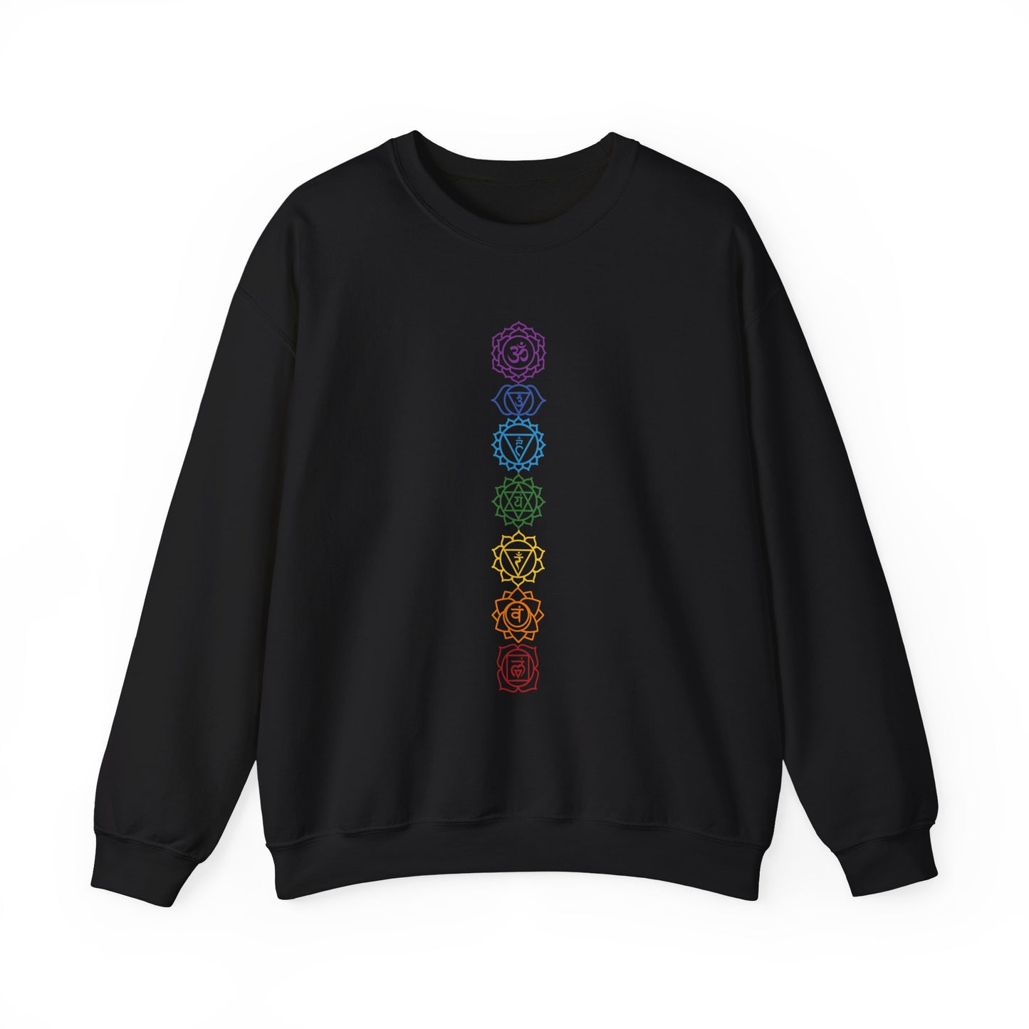 Seven Chakras Crewneck