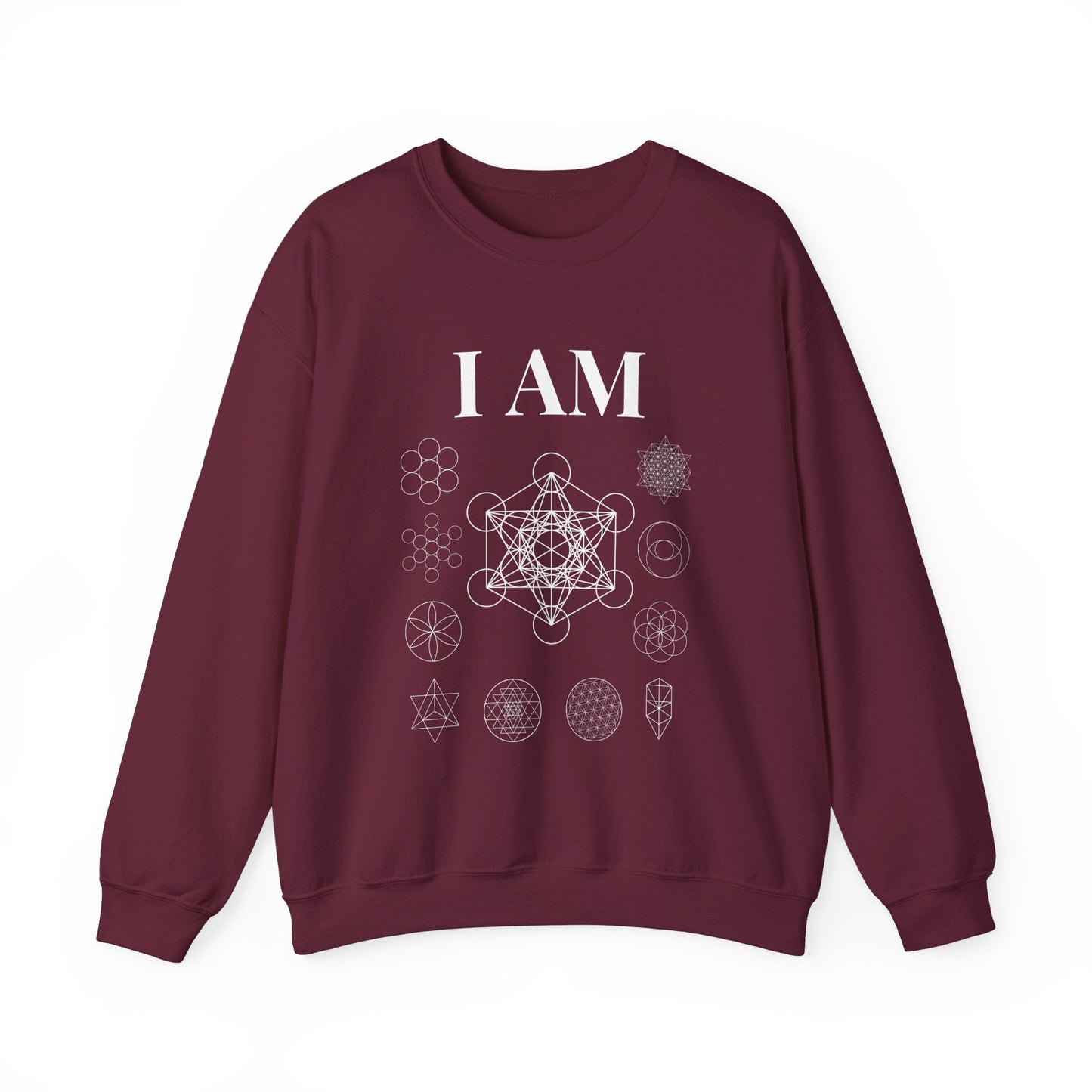 I AM Sacred Geometry Crewneck