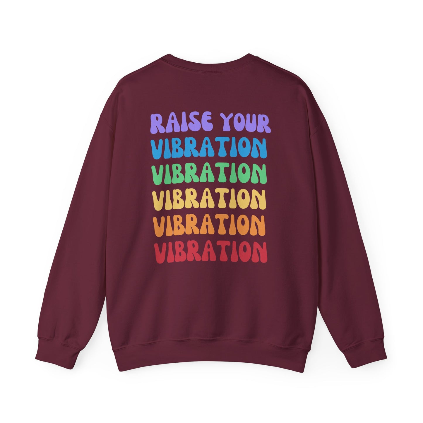 Raise Your Vibration Retro Crewneck