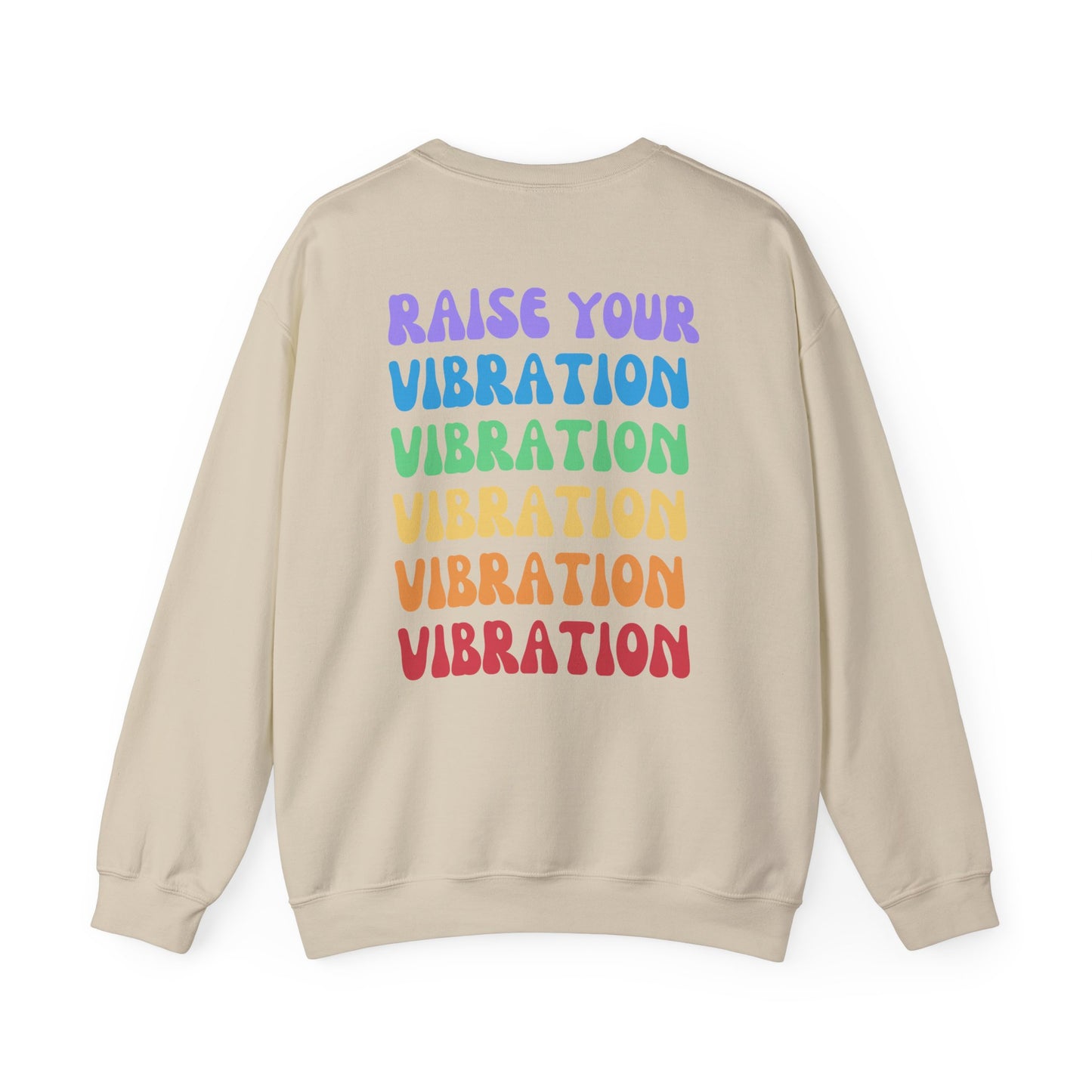 Raise Your Vibration Retro Crewneck