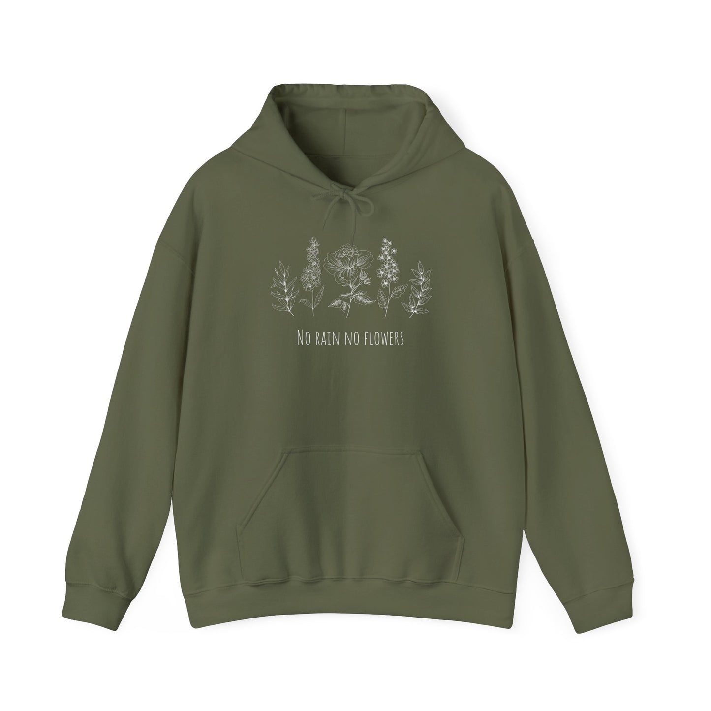 No Rain No Flowers Hoodie