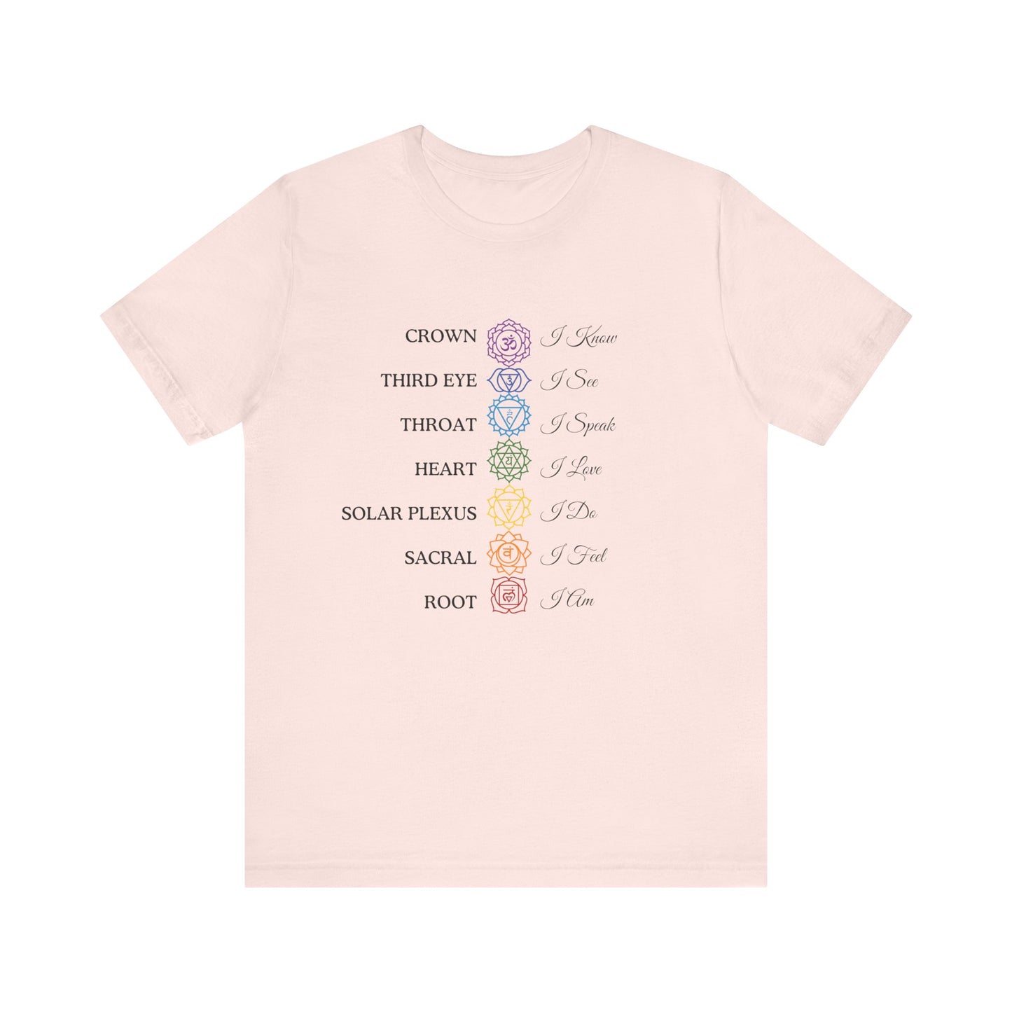 Chakra Affirmations T-Shirt