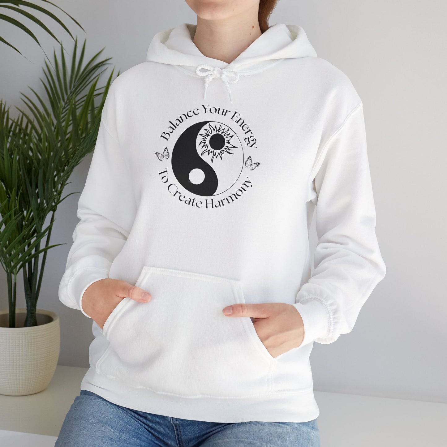 Balance Your Energy | Yin & Yang Hoodie