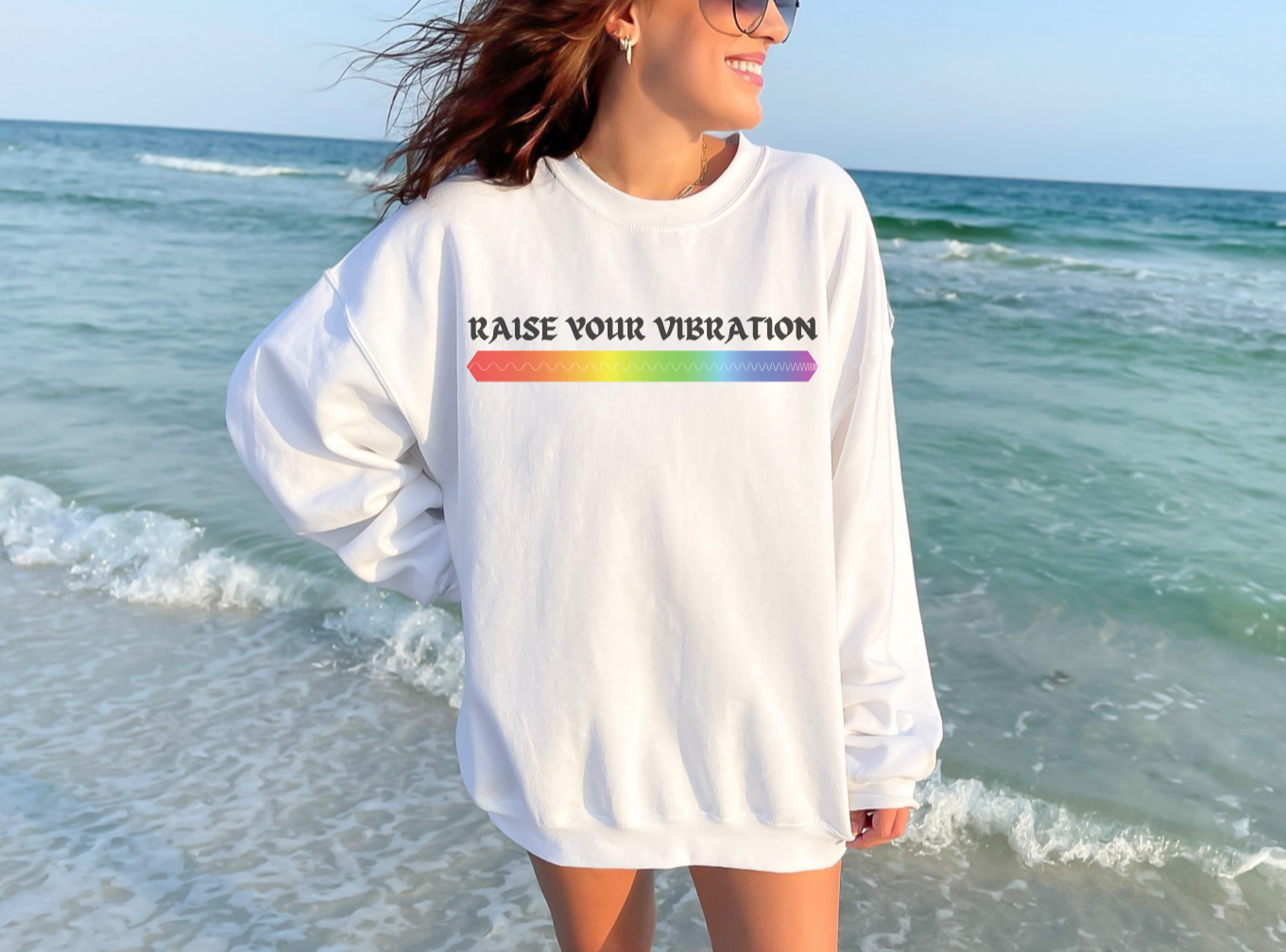 Raise Your Vibration Crewneck