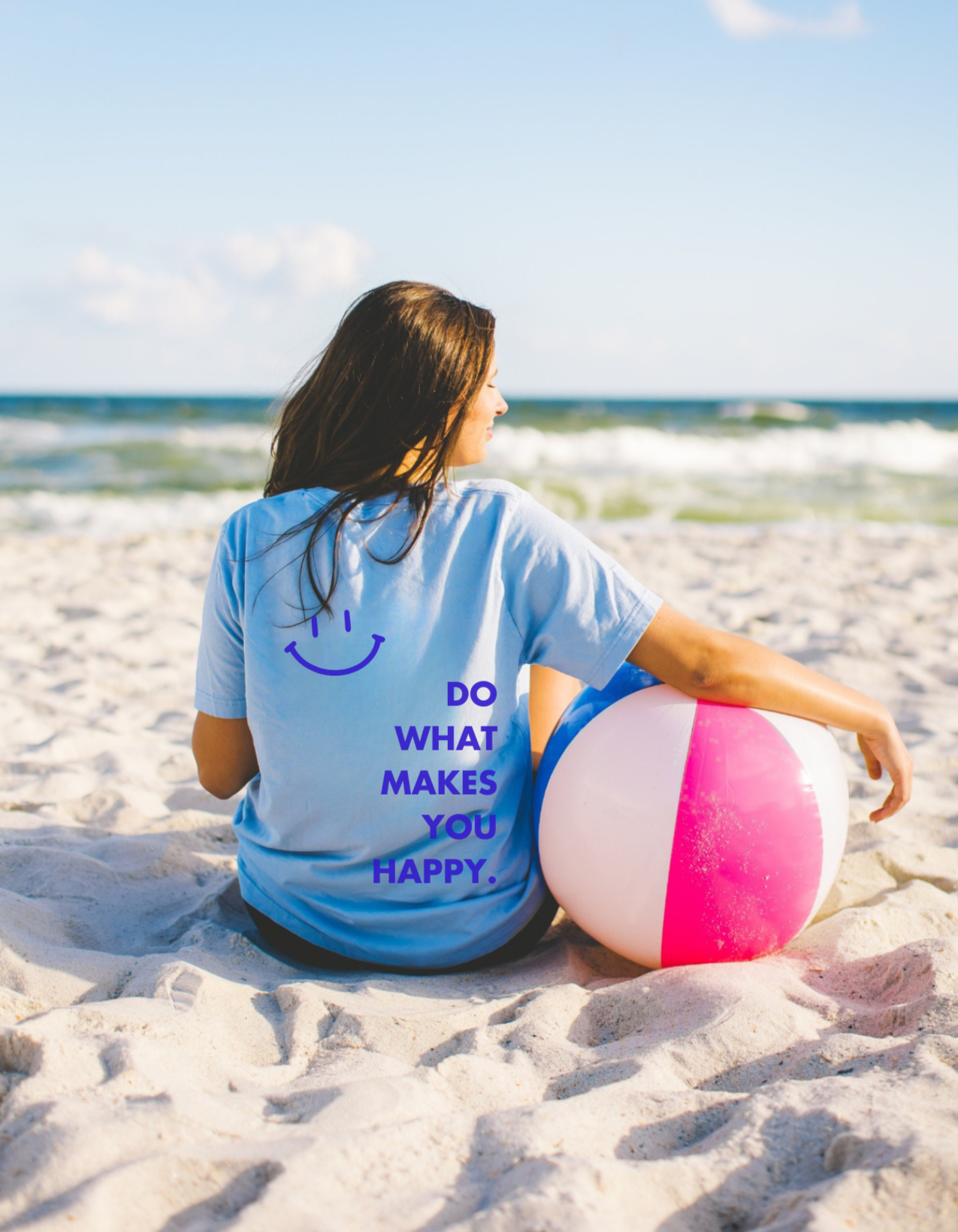 Do What Makes You Happy Smiley Face T-Shirt
