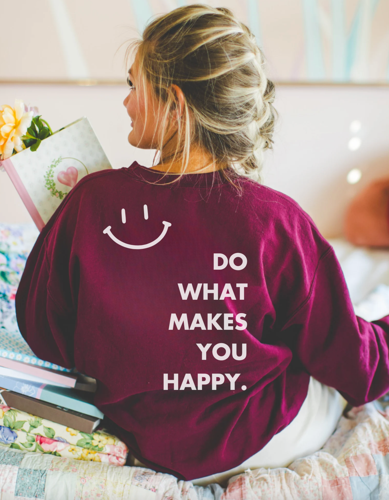 Do What Makes You Happy Crewneck