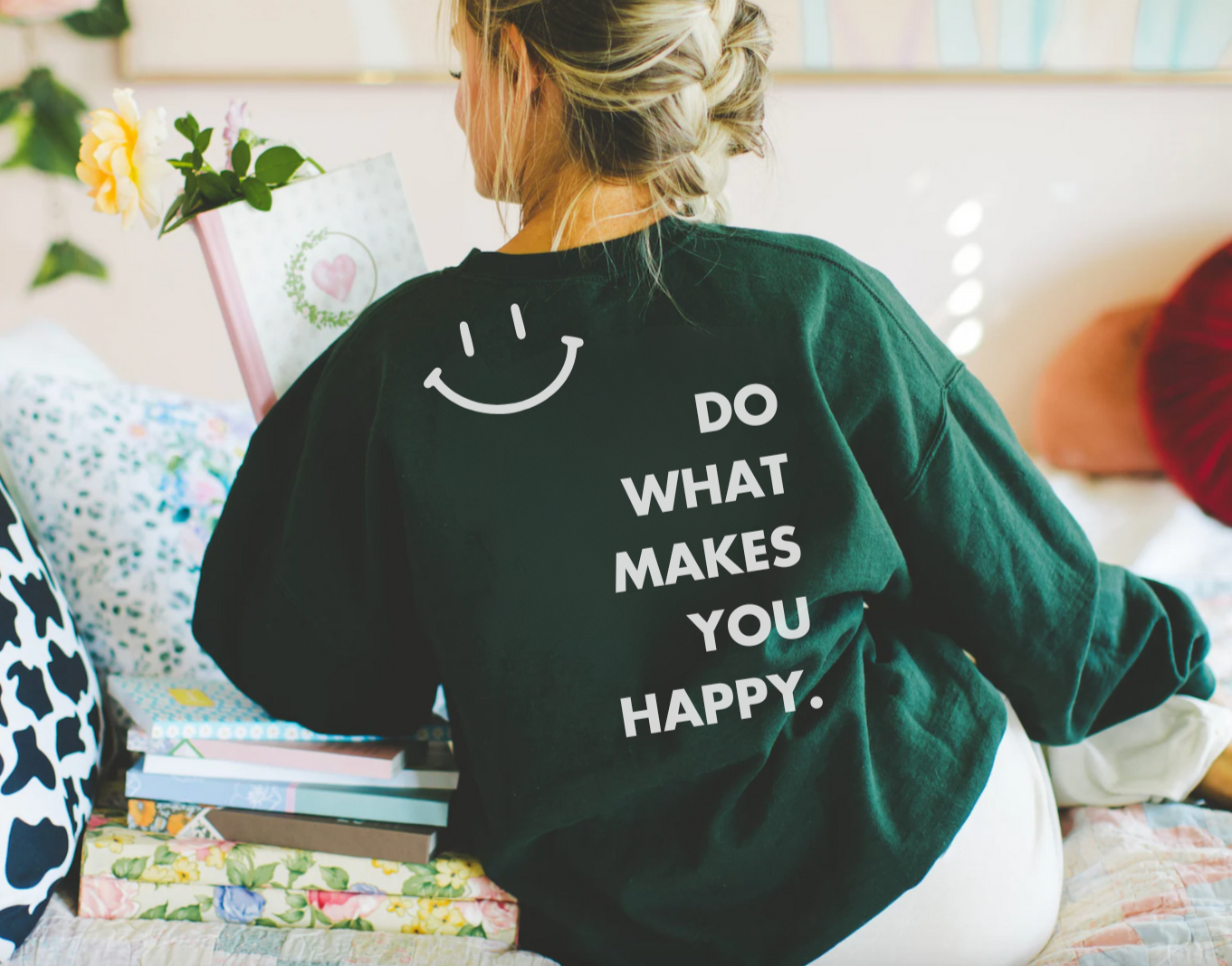 Do What Makes You Happy Crewneck