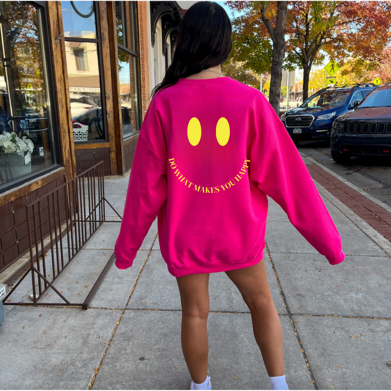 Do What Makes You Happy Crewneck