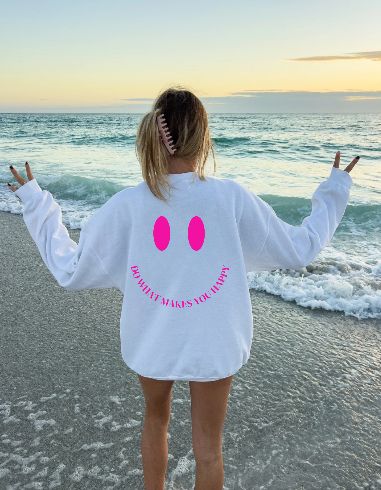 Do What Makes You Happy Crewneck