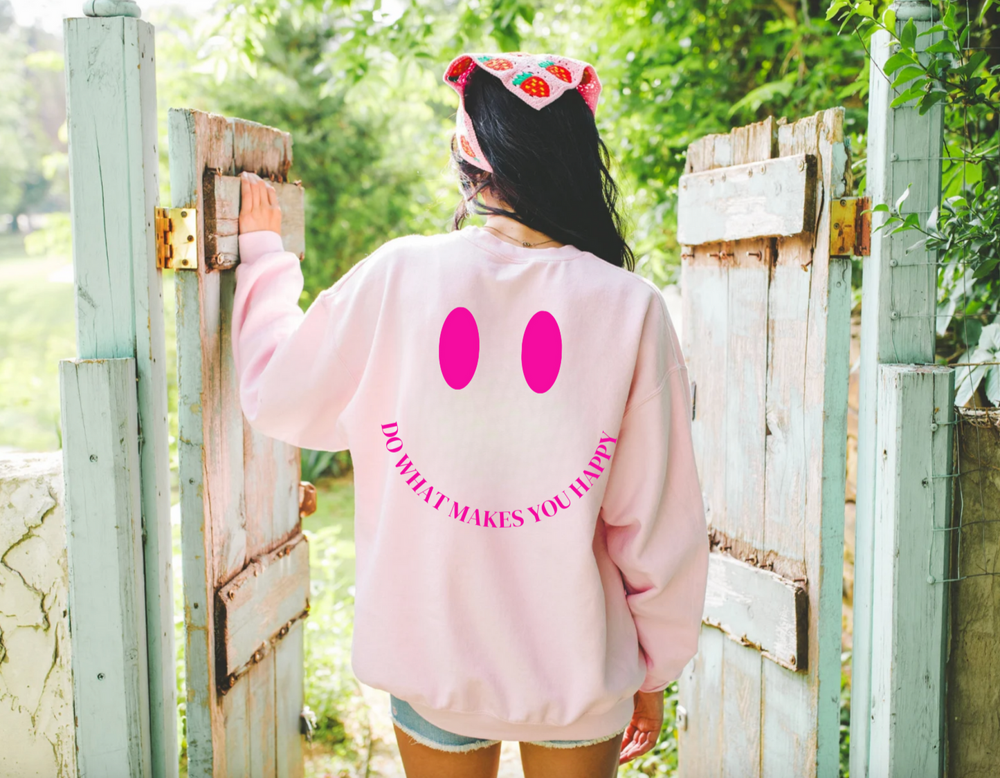 Do What Makes You Happy Crewneck