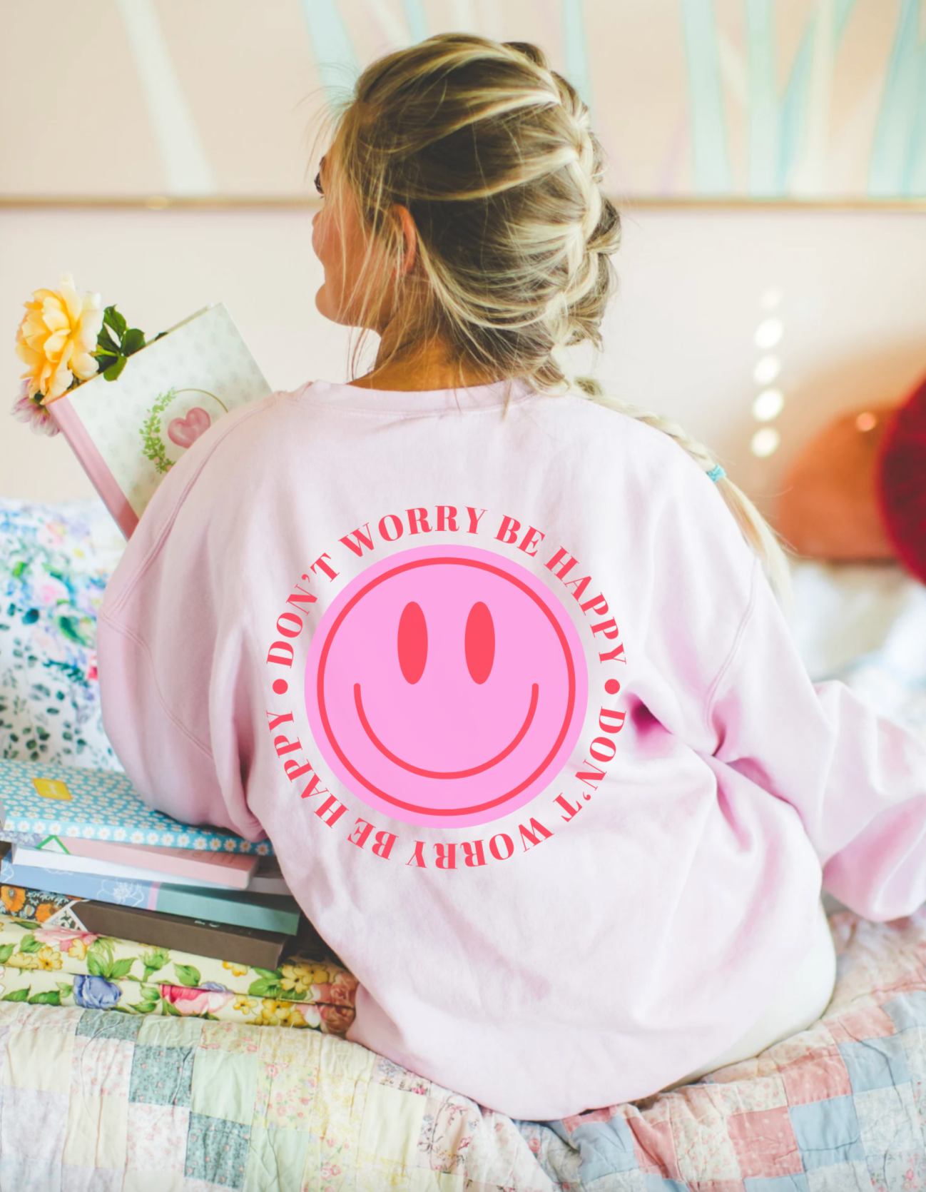 Don't Worry Be Happy Crewneck
