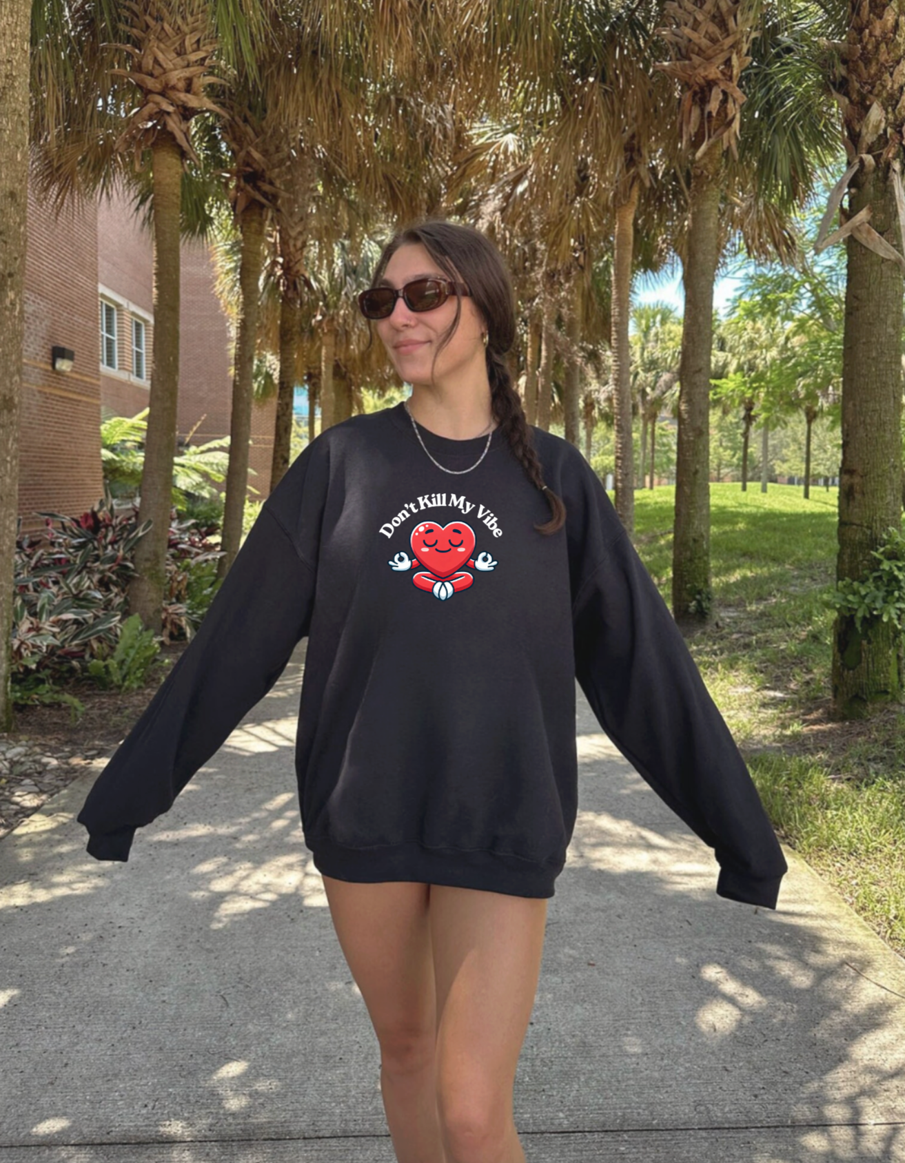 Don't Kill My Vibe Crewneck