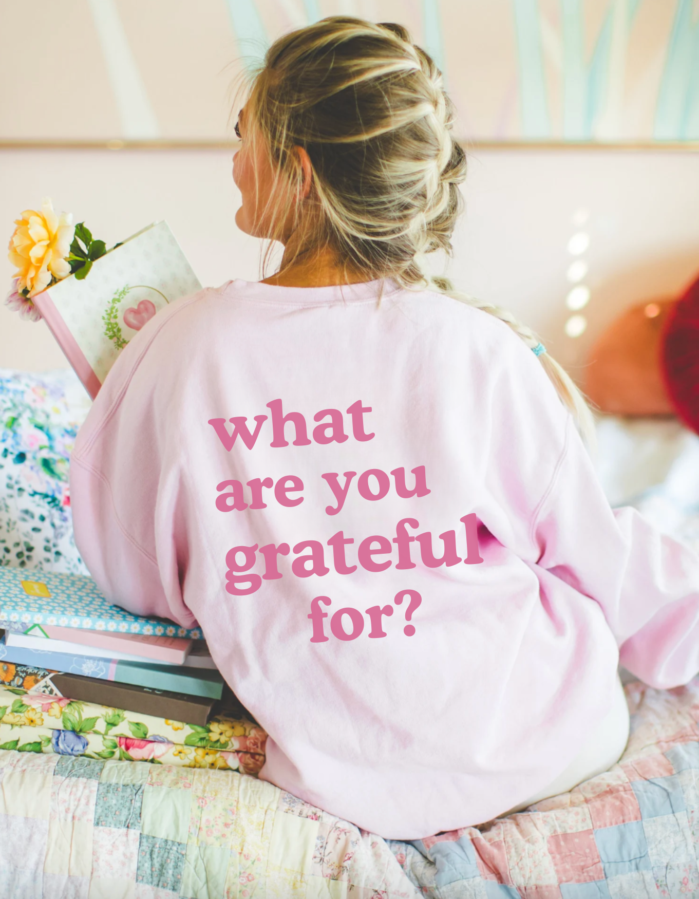 What Are You Grateful For Crewneck