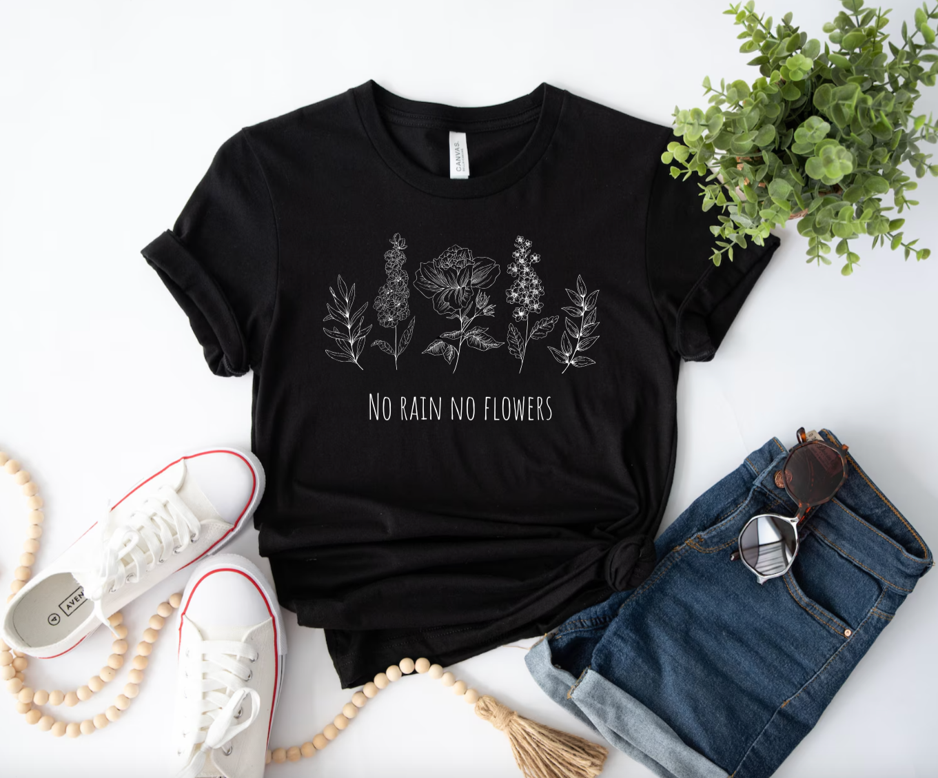 No Rain No Flowers T-Shirt