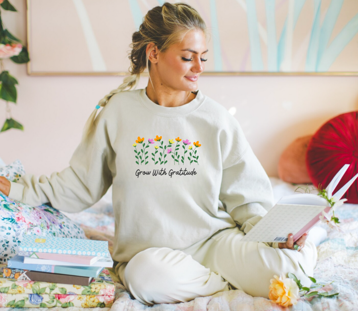 Grow With Gratitude Crewneck