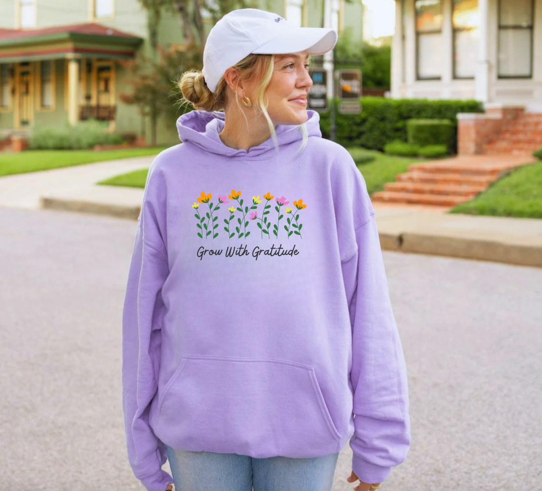 Grow With Gratitude Hoodie