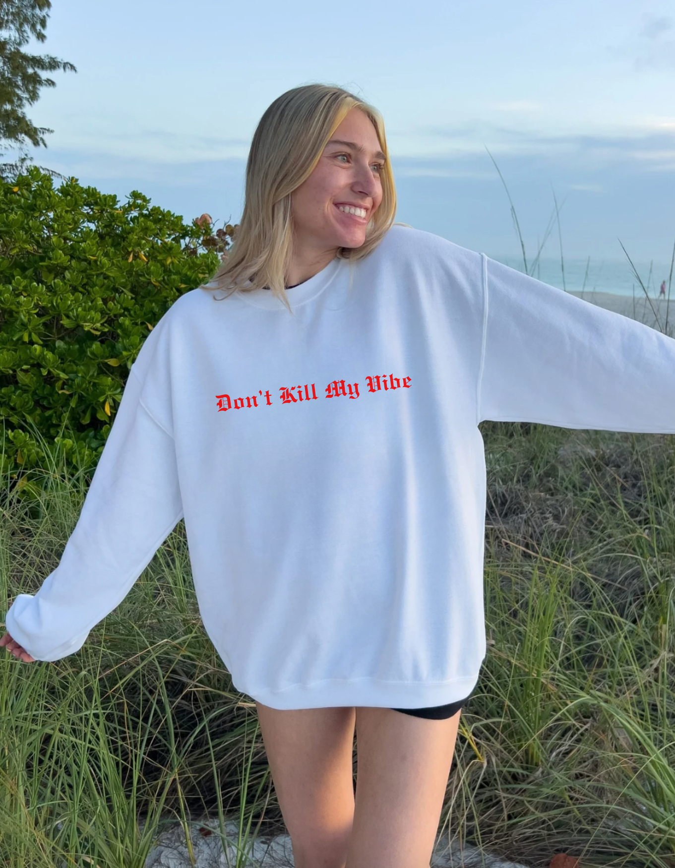 Don't Kill My Vibe Crewneck