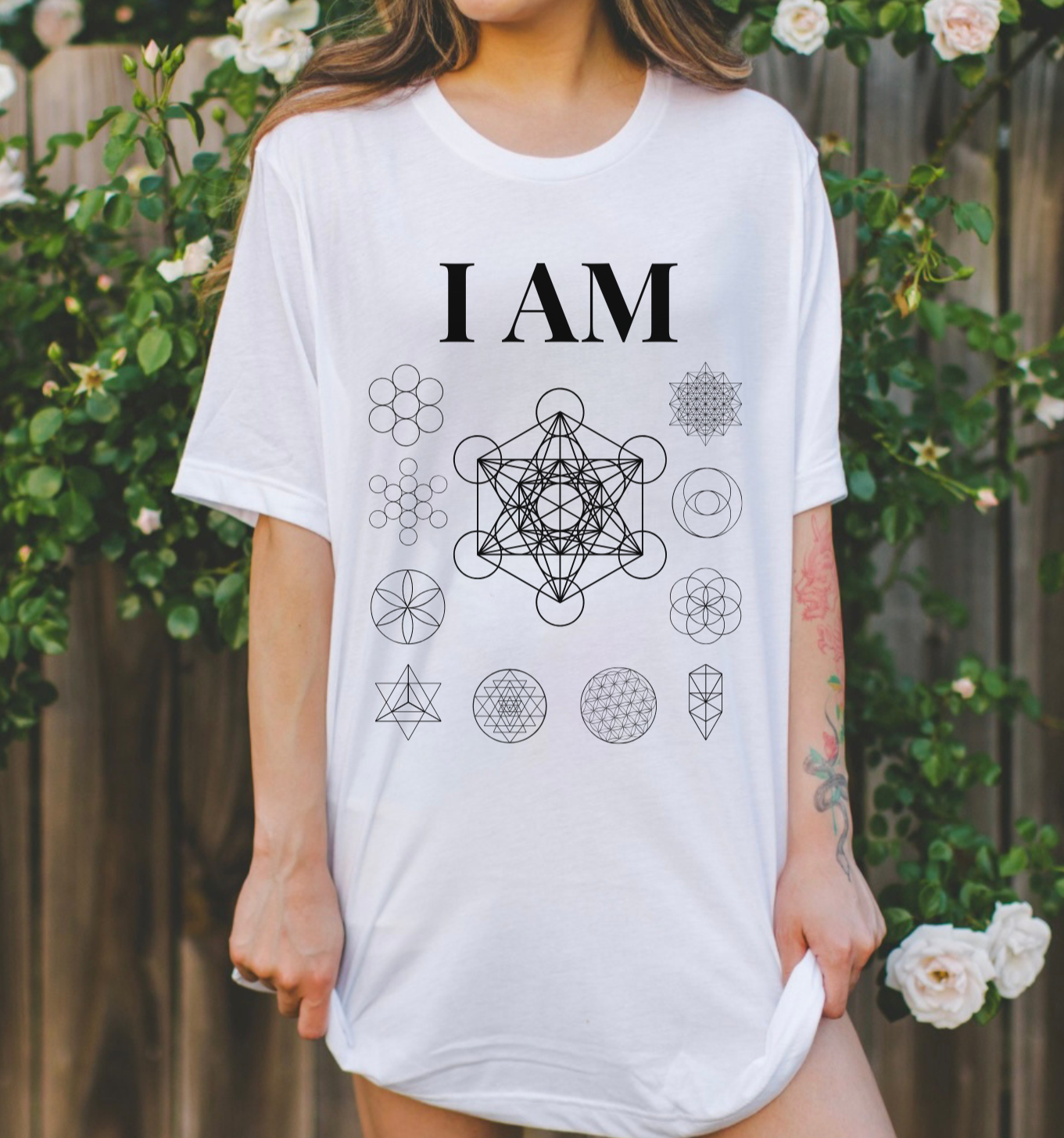 I AM Sacred Geometry T-Shirt