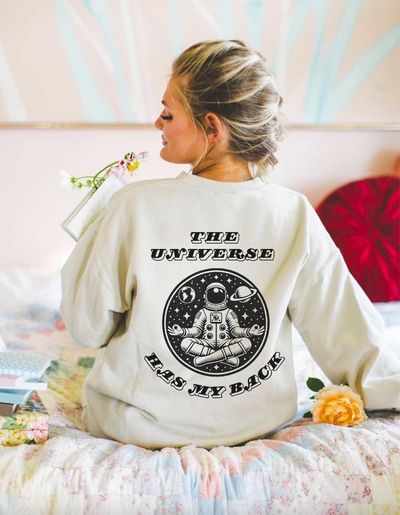 The Universe Has My Back Crewneck