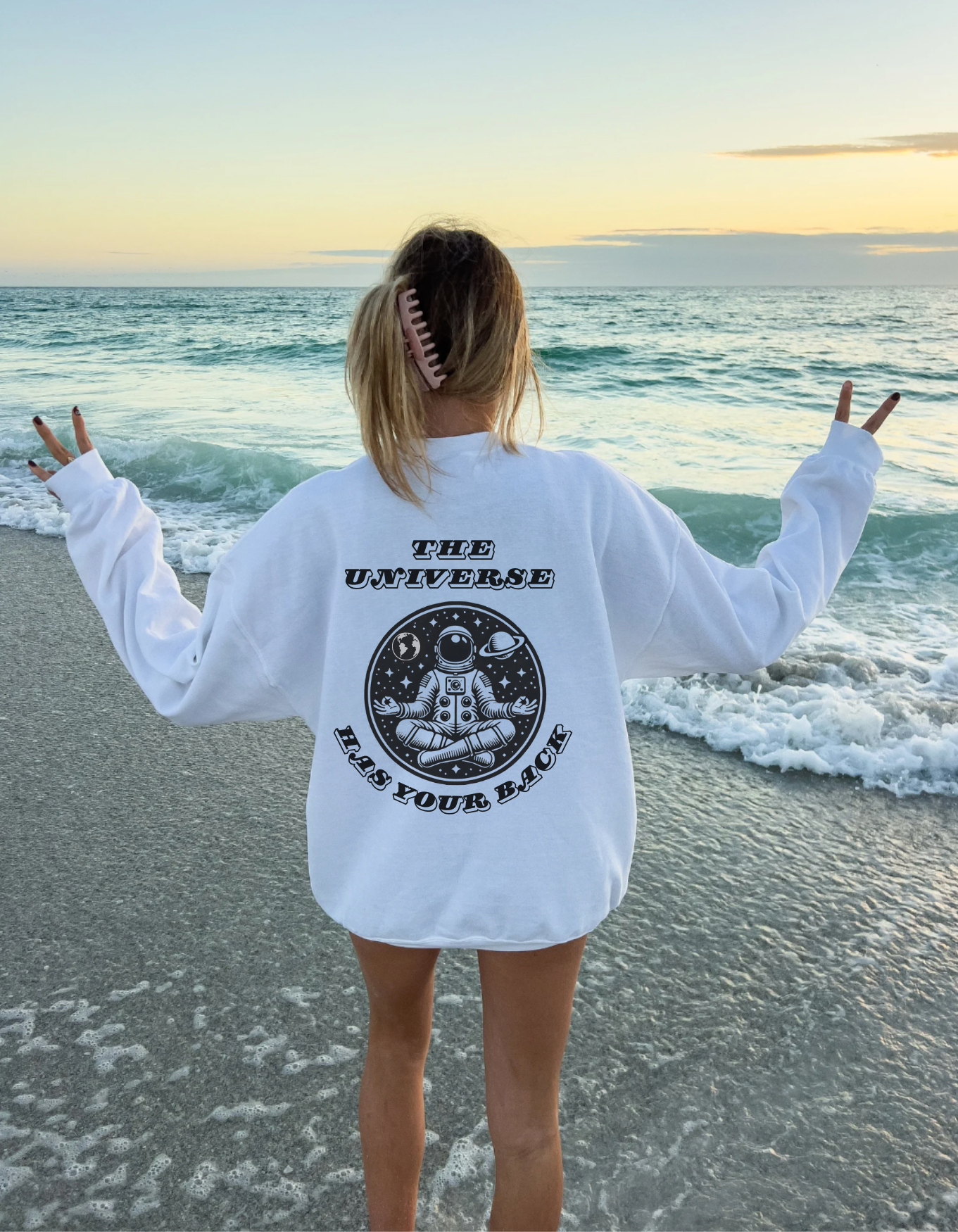 The Universe Has Your Back Crewneck