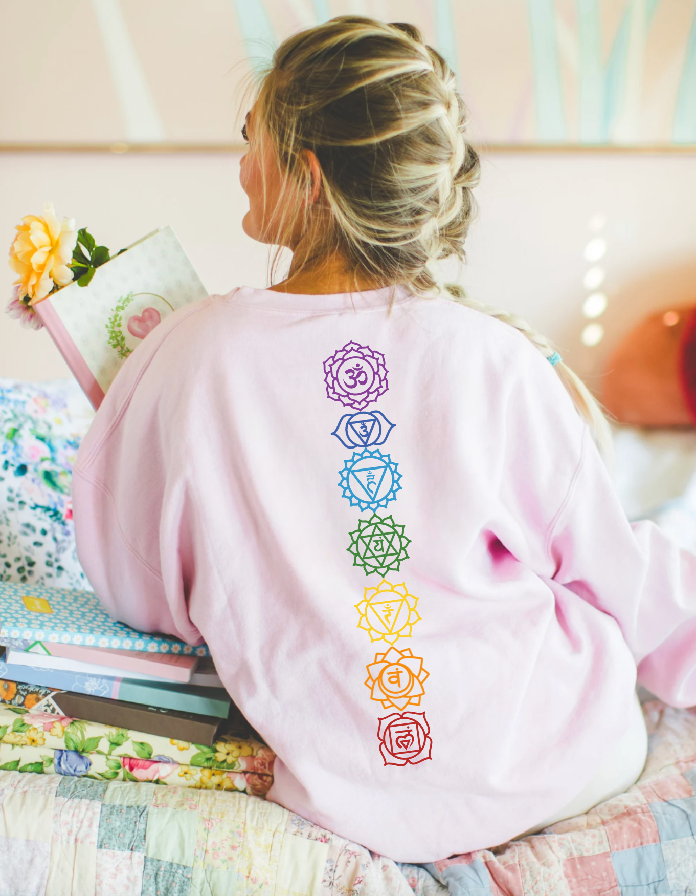 Seven Chakras Crewneck