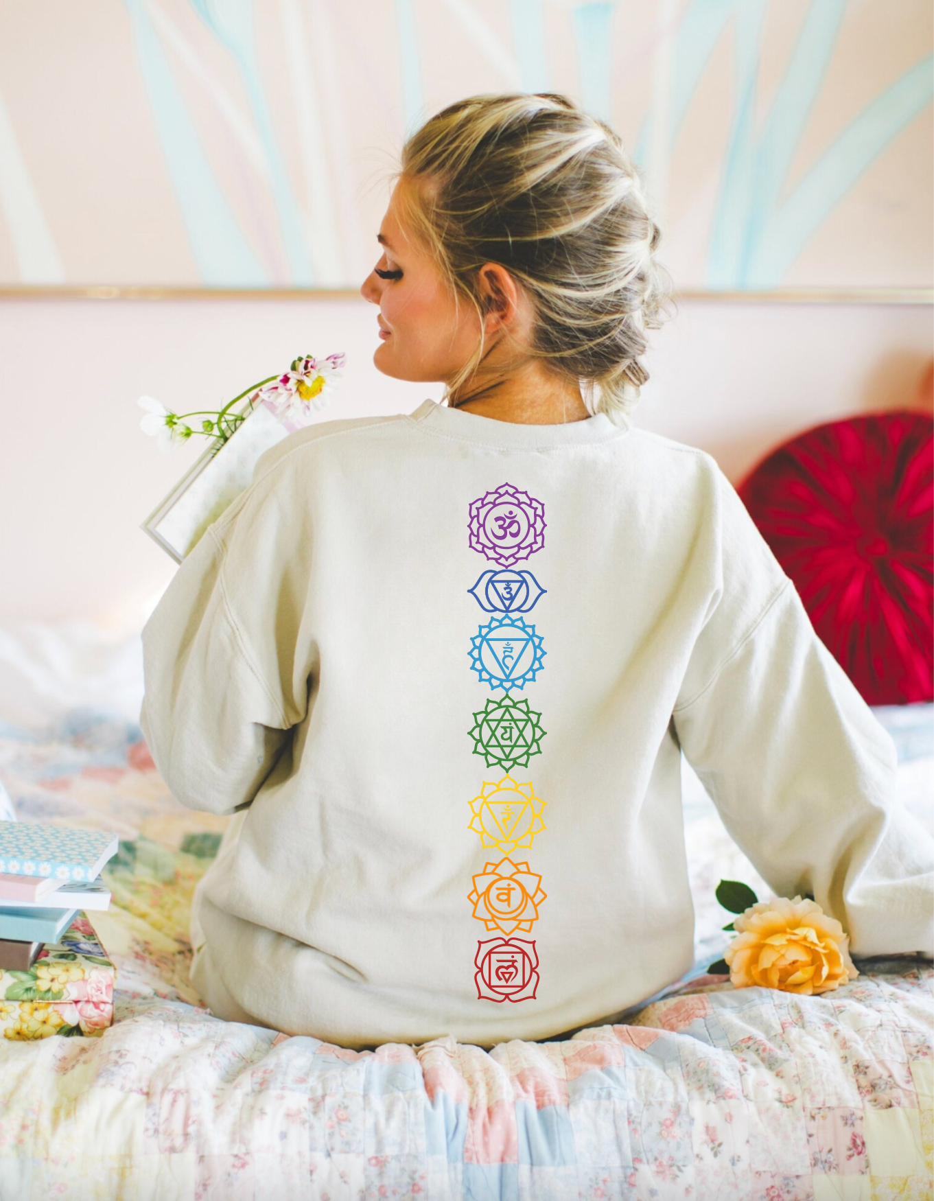 Seven Chakras Crewneck