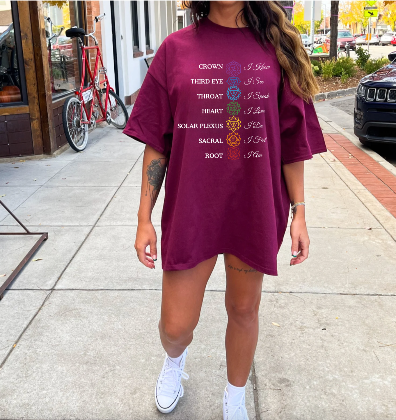 Chakra Affirmations T-Shirt