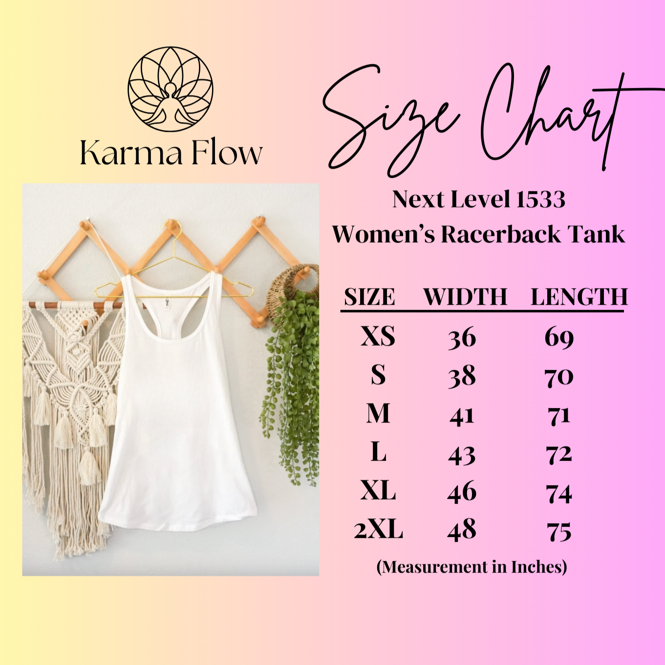 Chakra Affirmations Tank Top