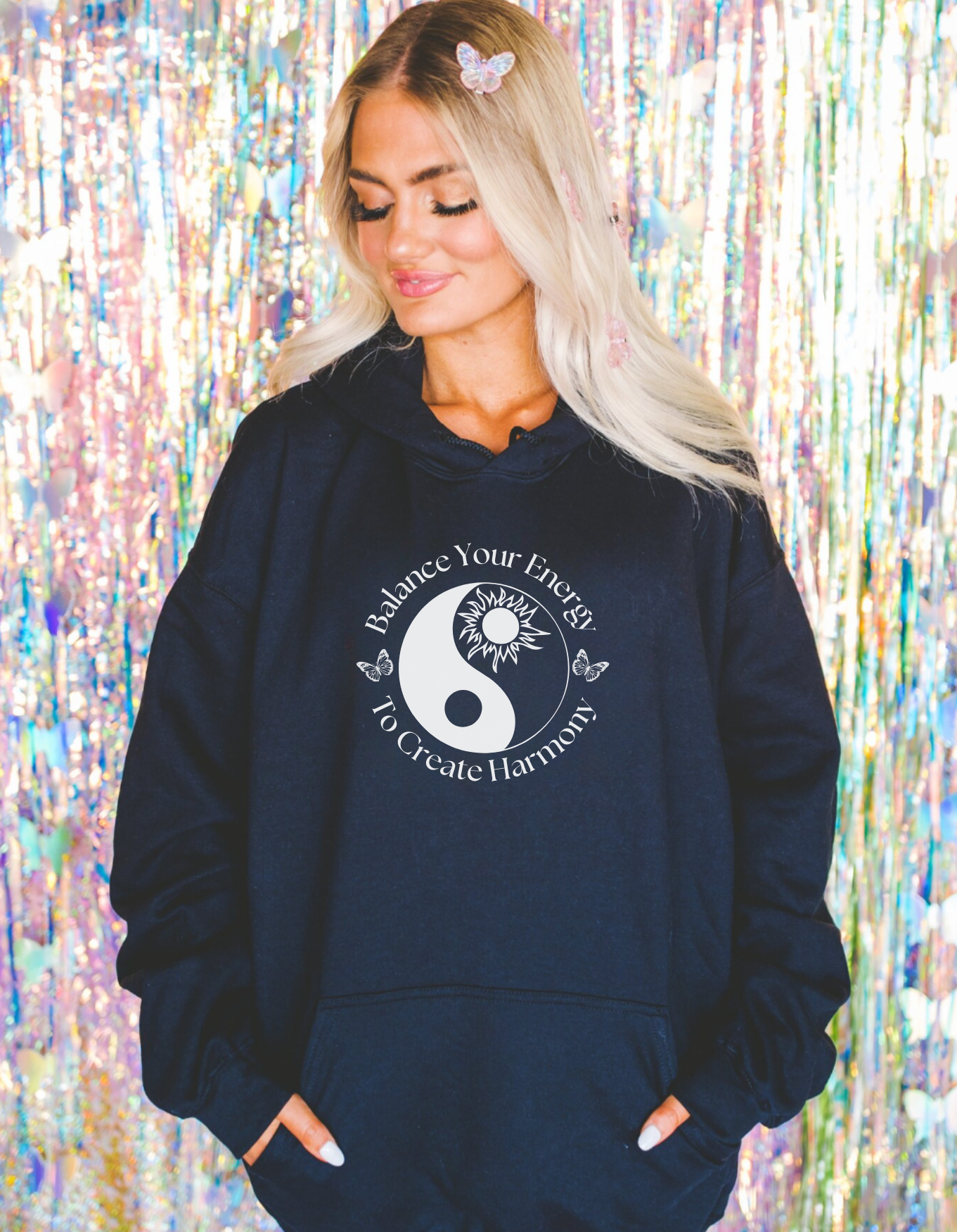 Balance Your Energy | Yin & Yang Hoodie