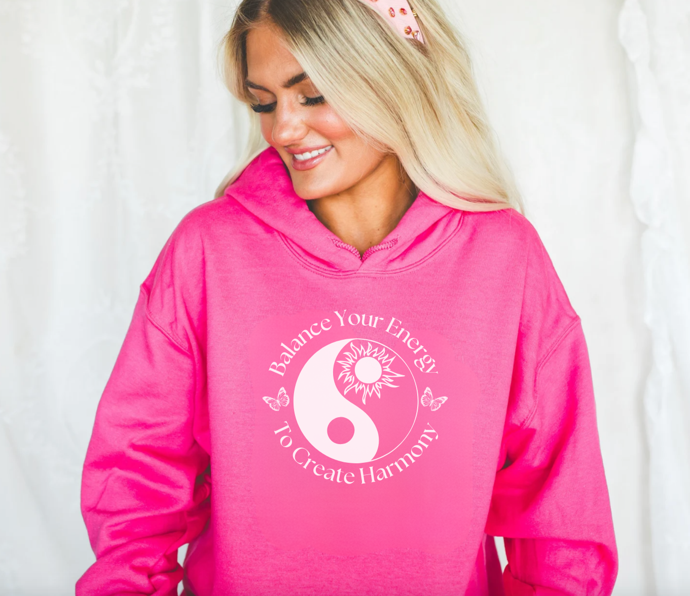Balance Your Energy | Yin & Yang Hoodie