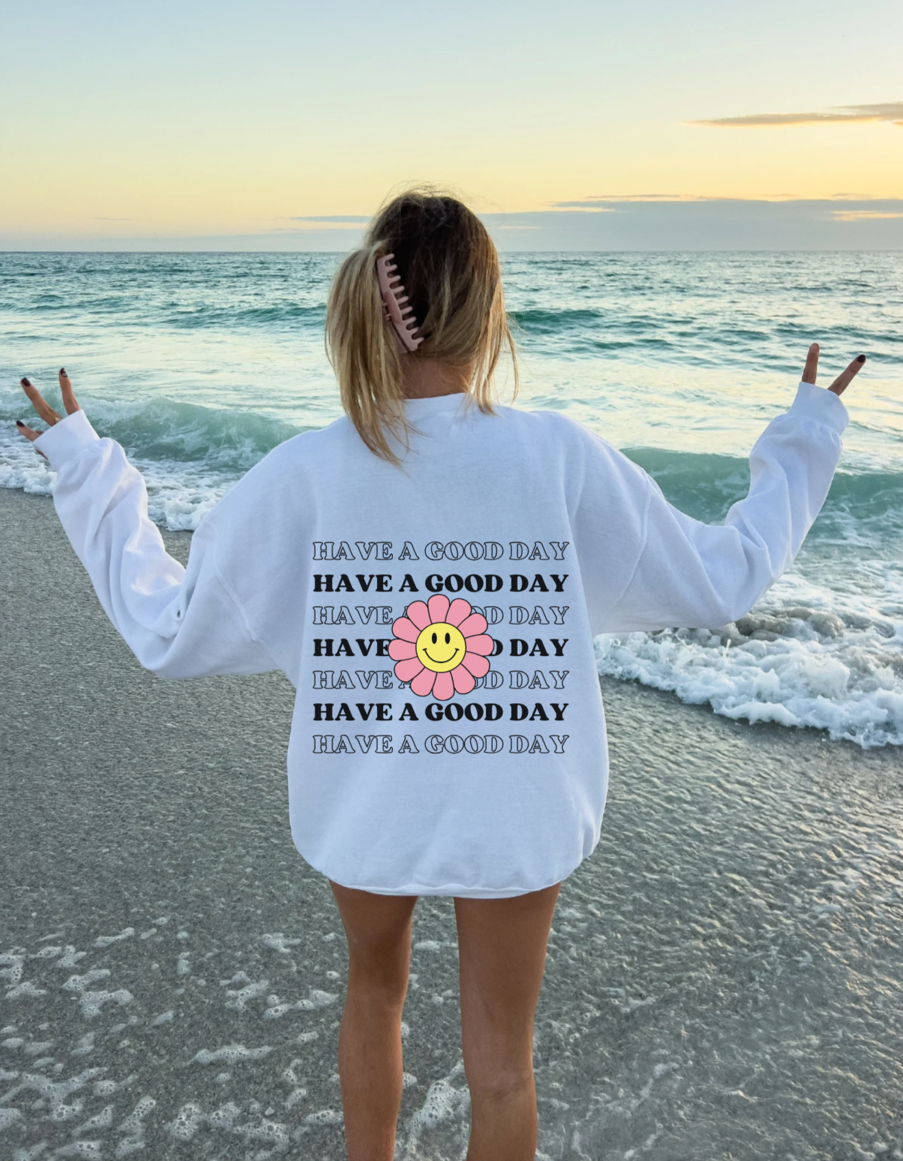 Have a Good Day Crewneck