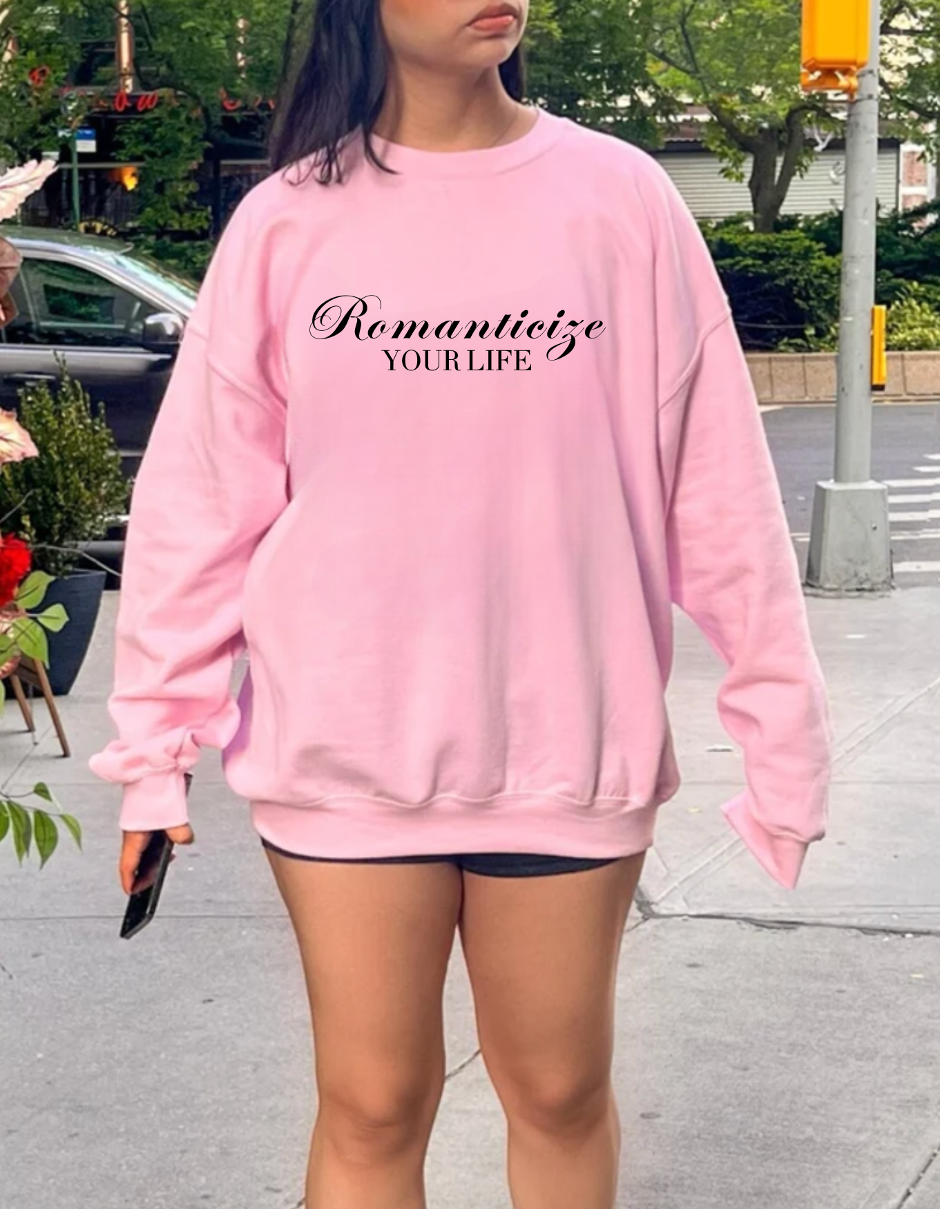 Romanticize Your Life Crewneck