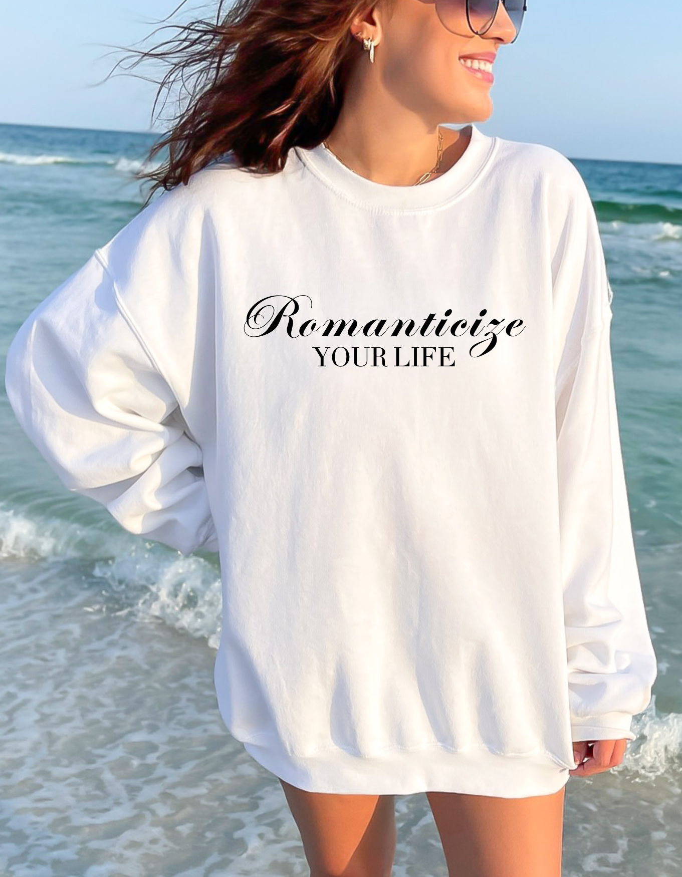 Romanticize Your Life Crewneck