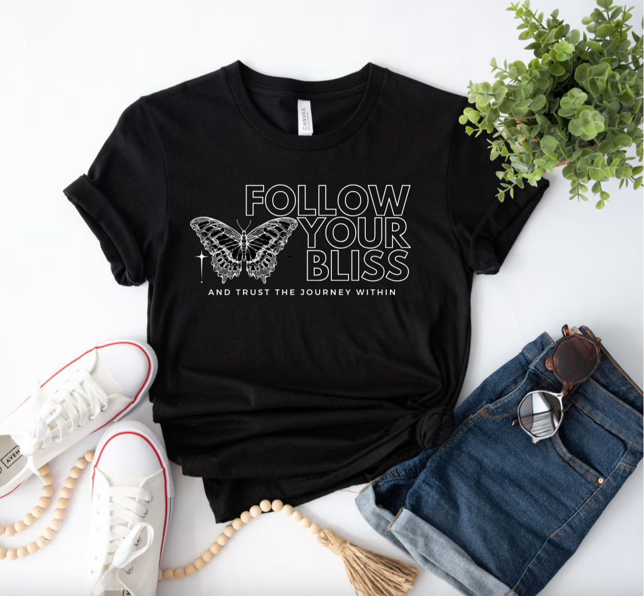 Follow Your Bliss Butterfly T-Shirt