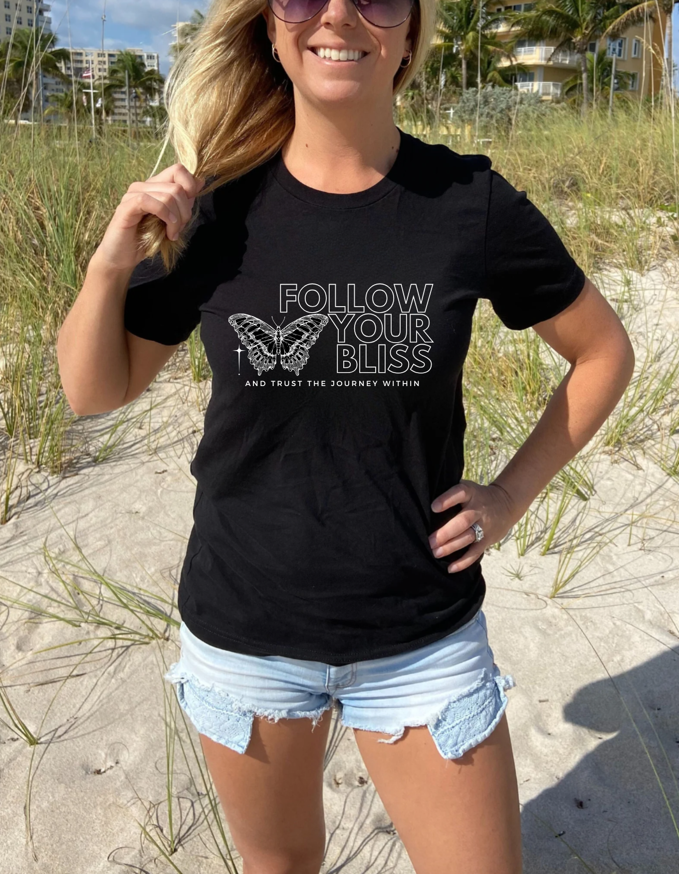 Follow Your Bliss Butterfly T-Shirt