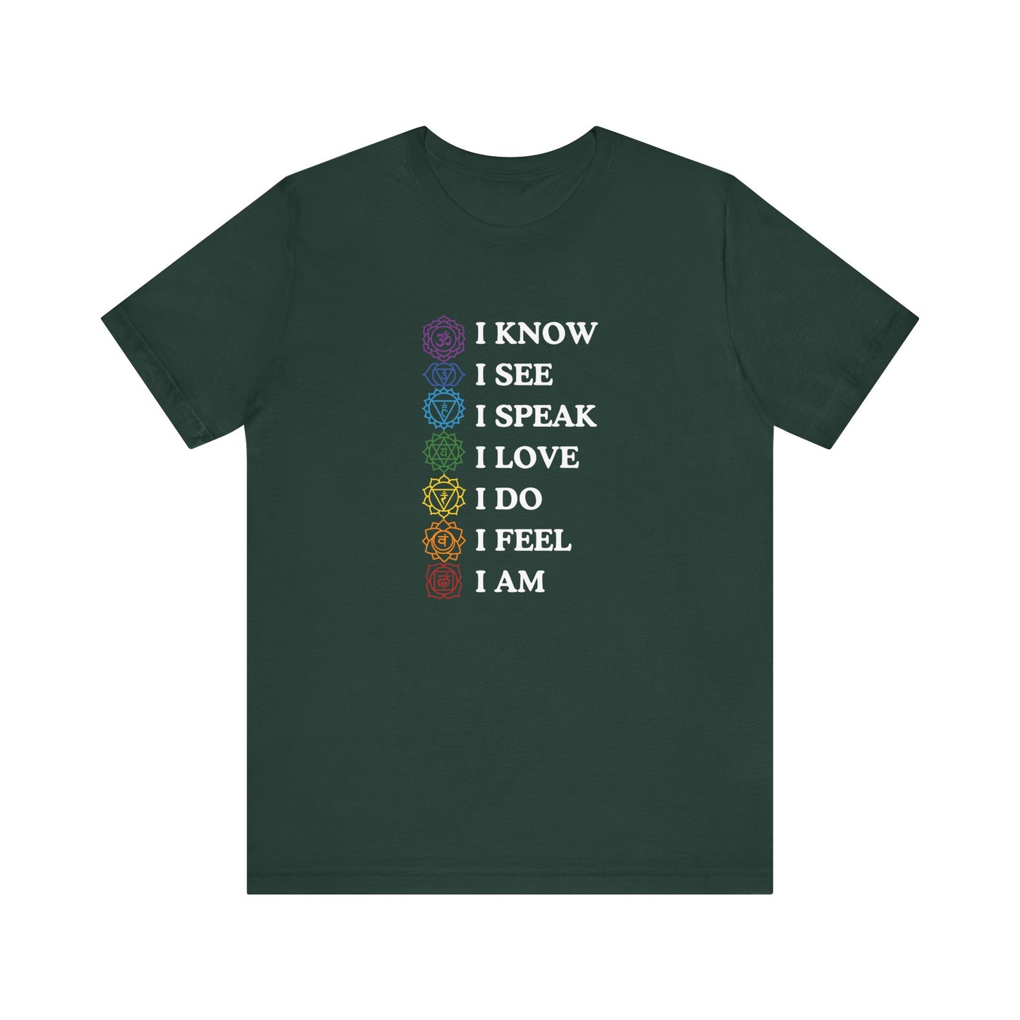 Chakra Affirmations T-Shirt