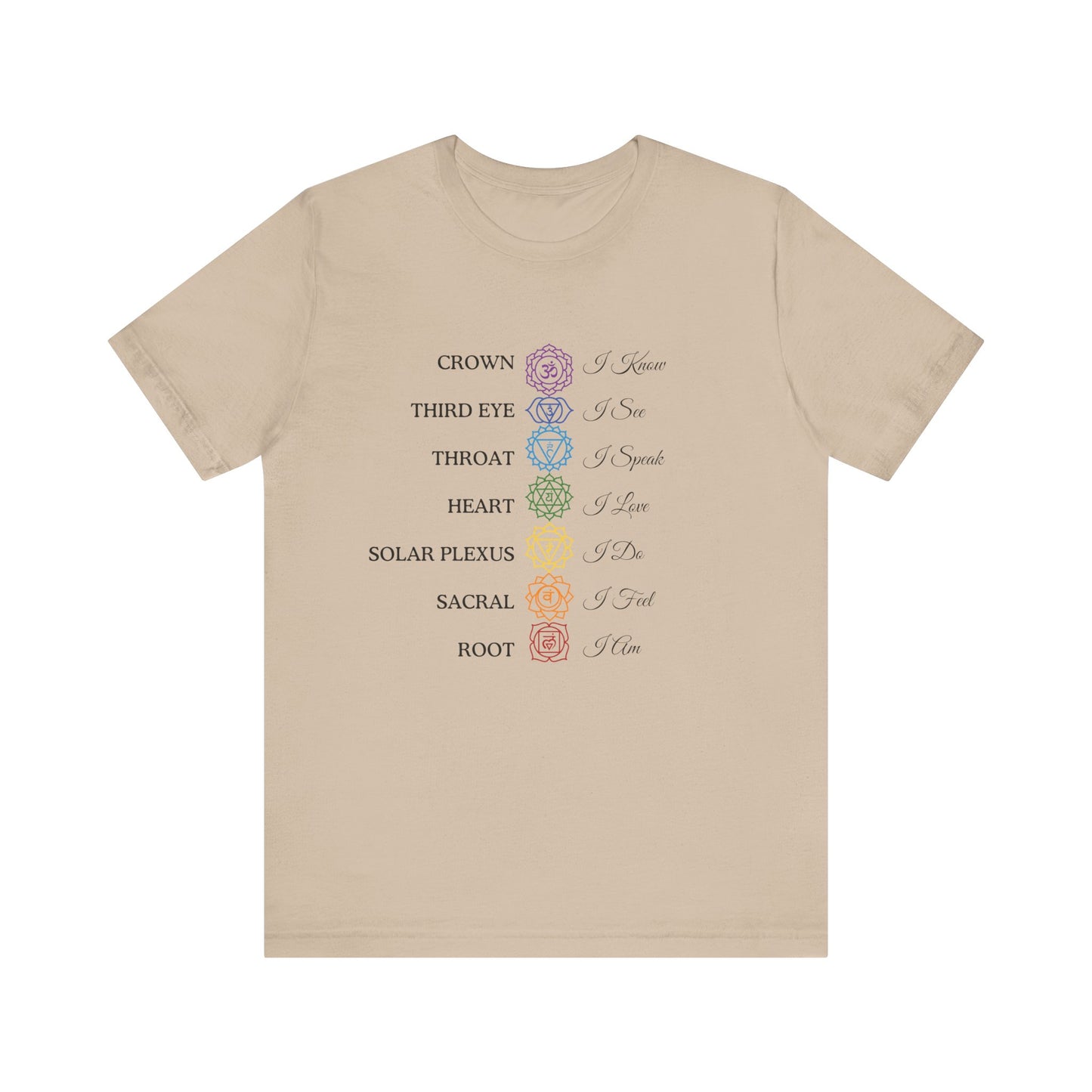 Chakra Affirmations T-Shirt