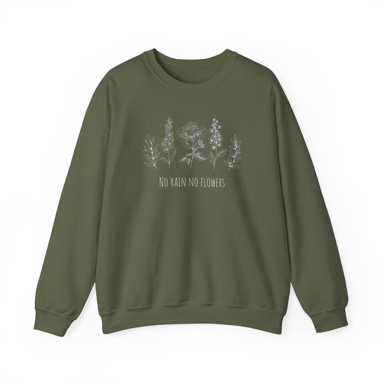 No Rain No Flowers Crewneck
