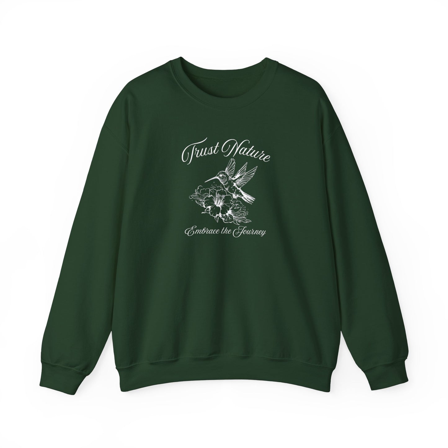 Trust Nature Hummingbird Crewneck