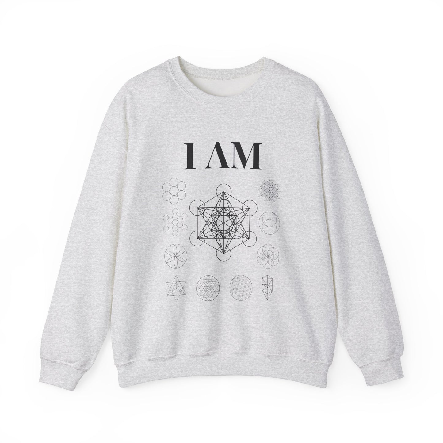 I AM Sacred Geometry Crewneck