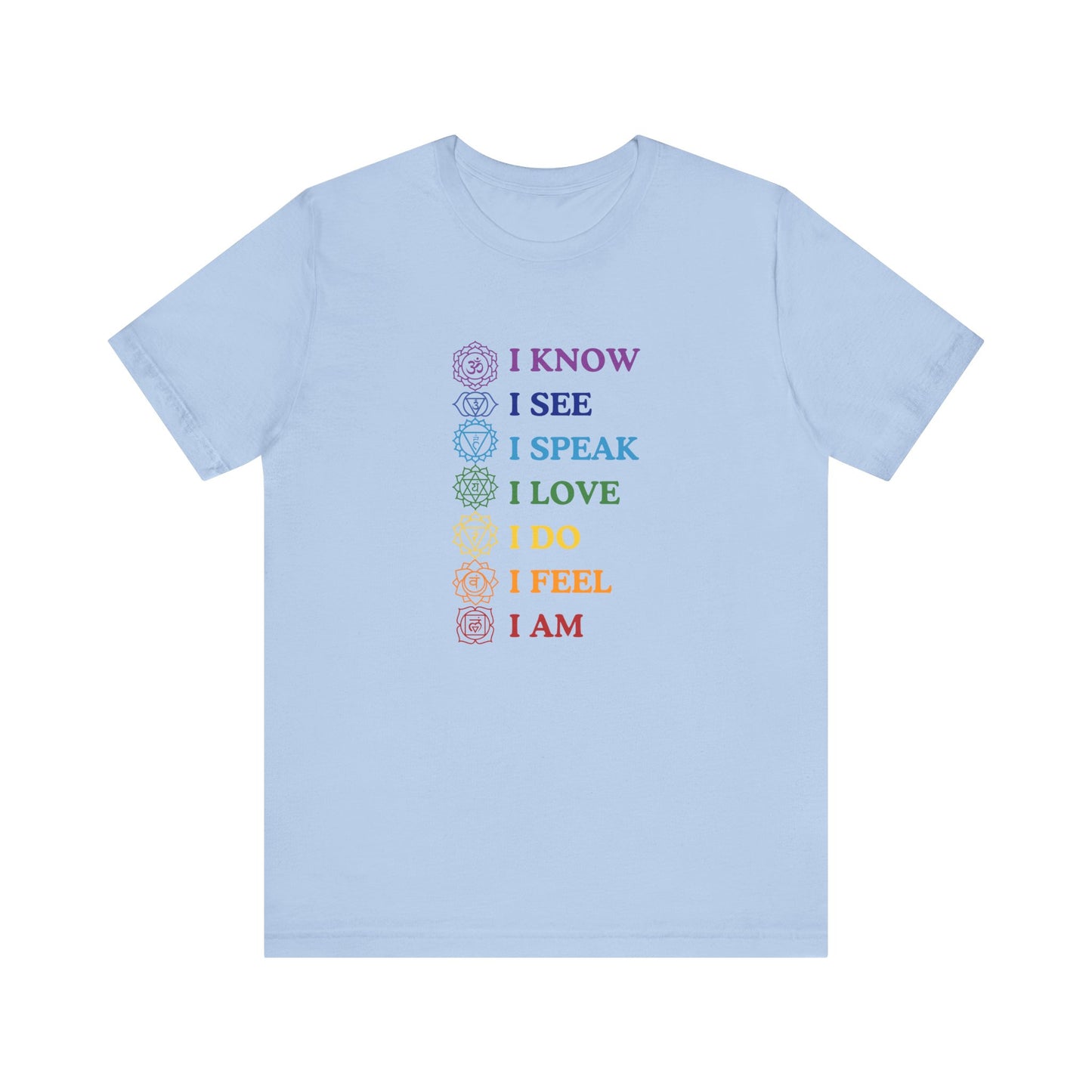 Chakra Affirmations T-Shirt