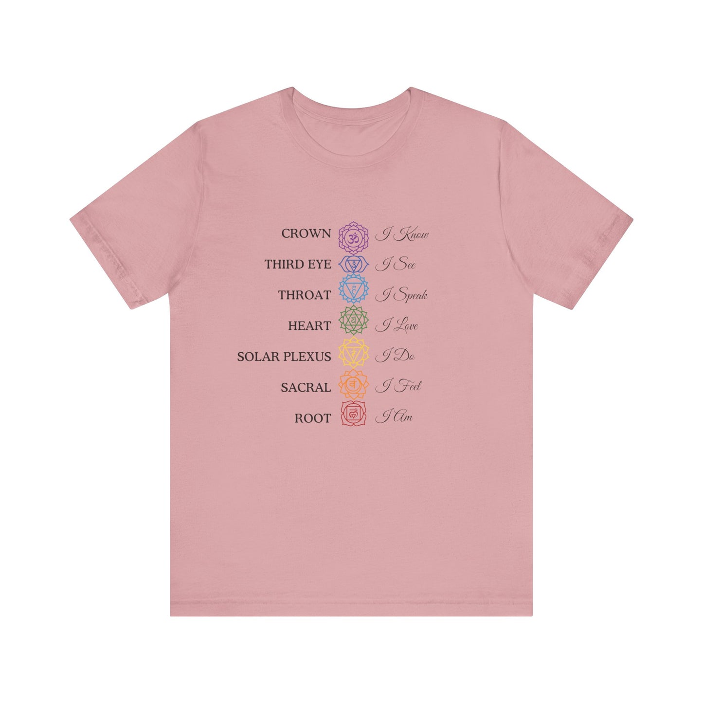 Chakra Affirmations T-Shirt
