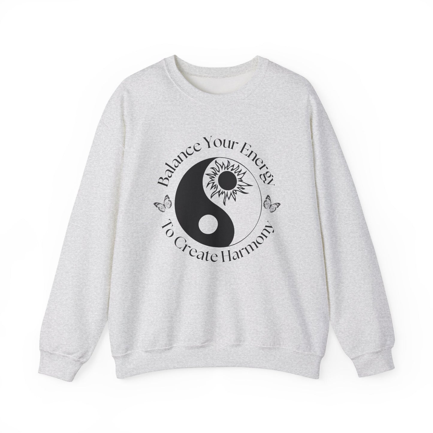 Balance Your Energy | Yin & Yang Crewneck